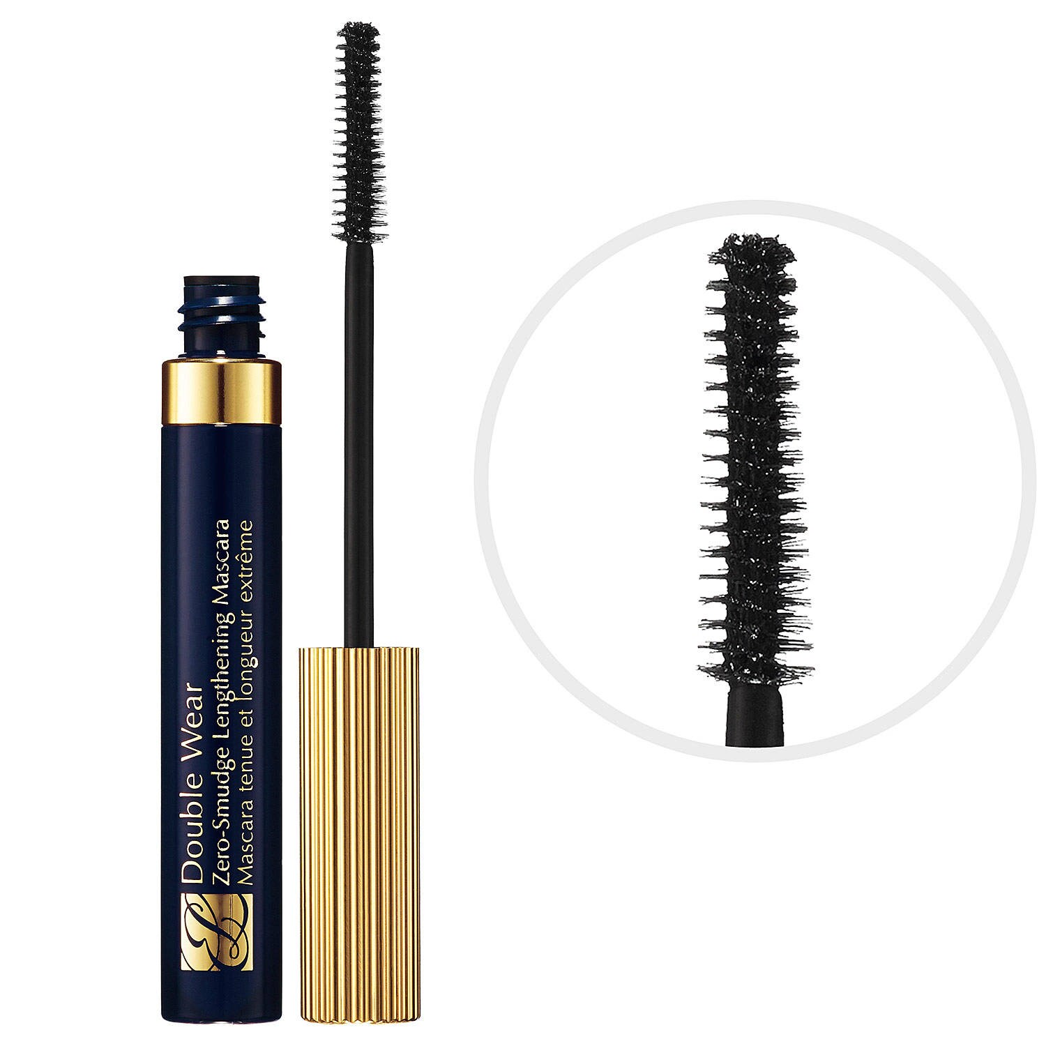 Estée Lauder - Double Wear - Długotrwały, Wydłużający Tusz Do Rzęs - 01 Black - Dla Kobiet