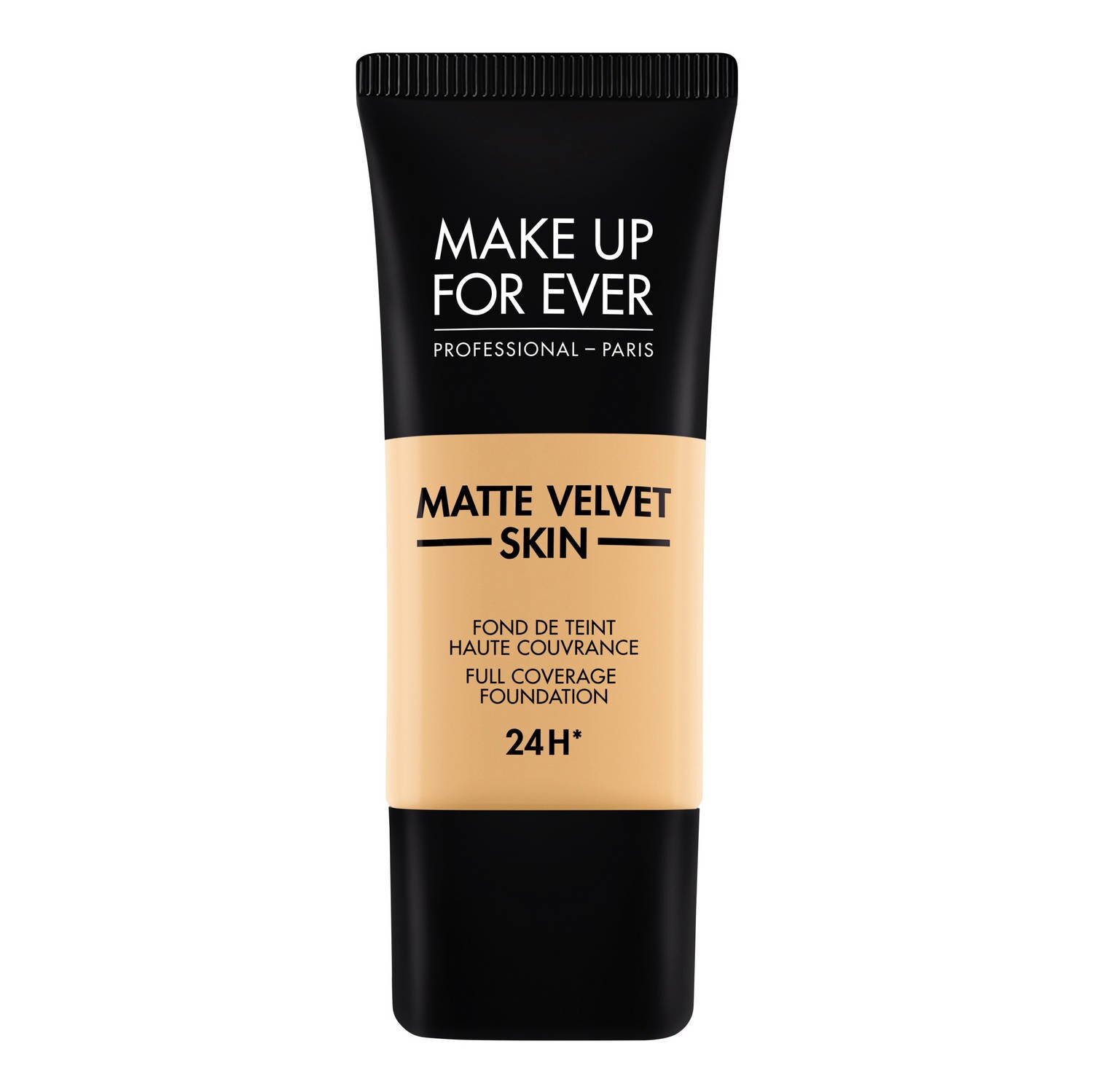 Make Up For Ever - Matte Velvet Skin - Matowy Płynny Podkład - Y245 Soft Sand - Dla Kobiet