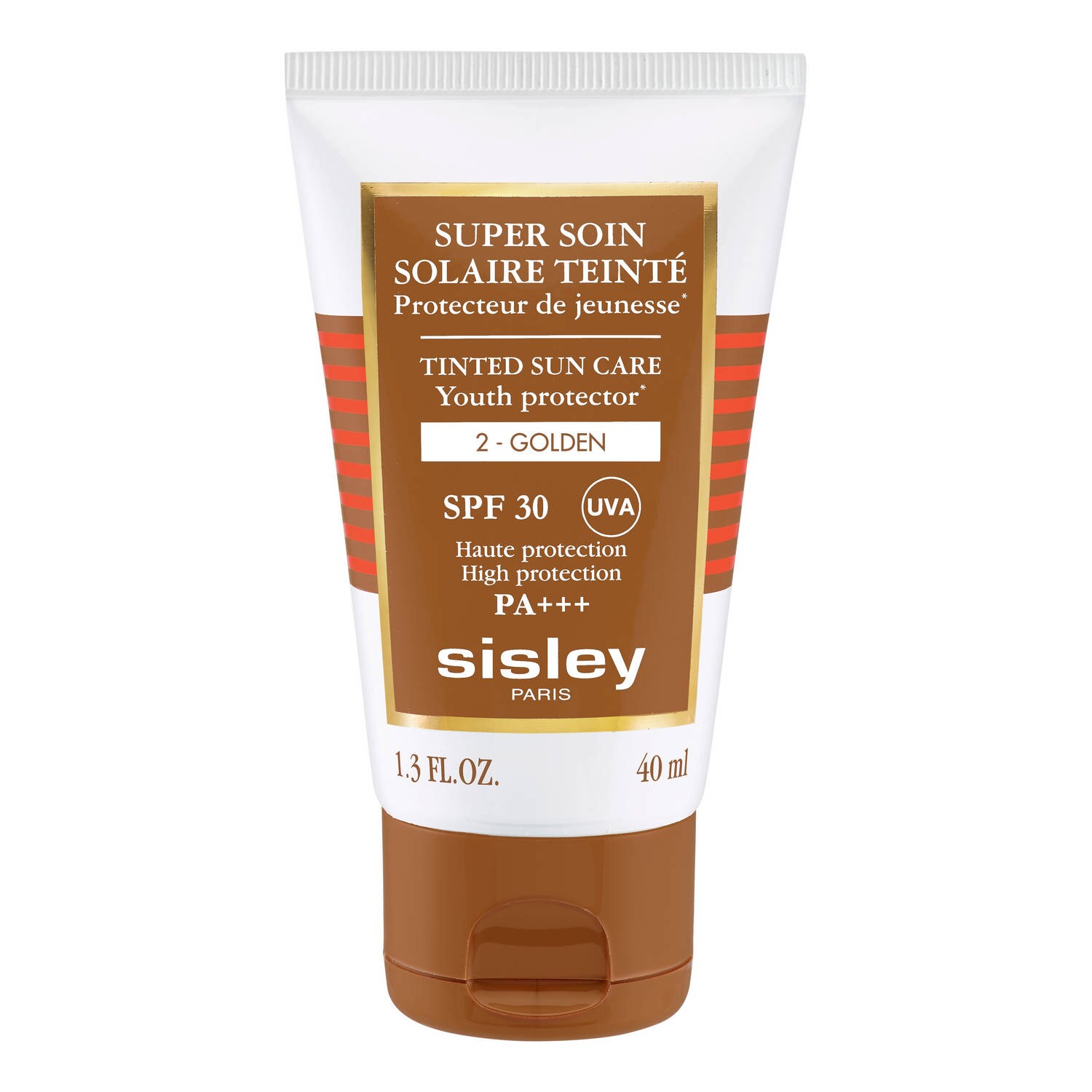 Sisley - Super Soin Solaire Teinté Spf 30 - Krem Koloryzujący - N°2 golden - 40 ml - Dla Kobiet
