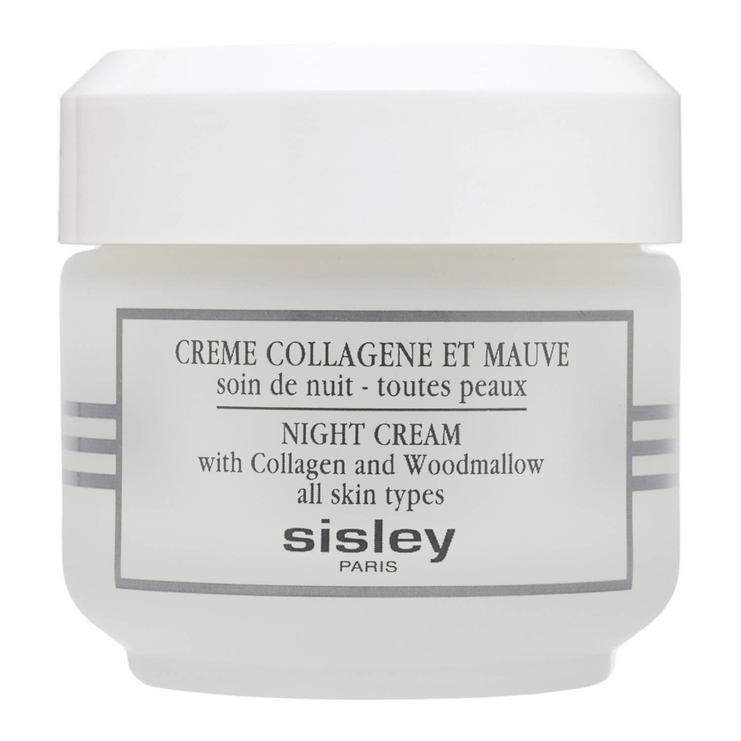 Sisley - Night Cream With Collagen And Woodmallow - Krem Do Twarzy Na Noc - 50 ml - Dla Kobiet
