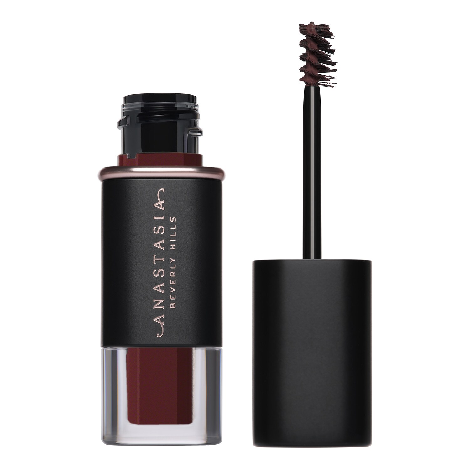 Anastasia Beverly Hills - Volumizing Tinted Brow gel - Żel Do Brwi Format Podróżny - Tinted Brow gel Deluxe Ebony - Dla Kobiet