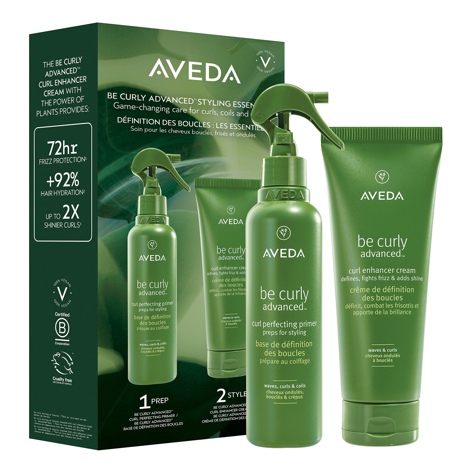 Aveda - Be Curly Advanced Styling Essentials - Set - Be Curly Coff Xmas25 - Dla Kobiet