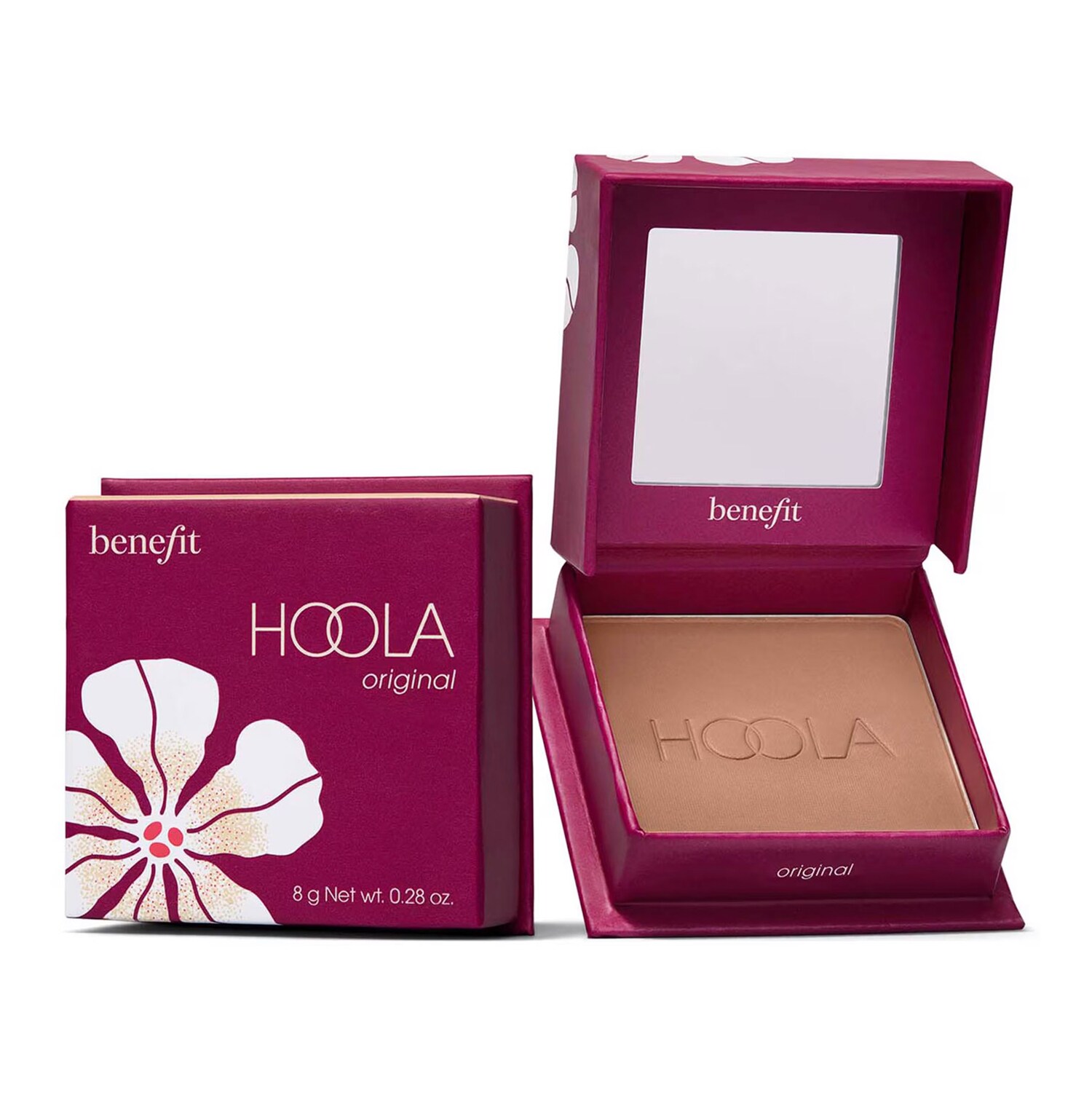 Benefit Cosmetics - Hoola - Matowy Pudrowy Bronzer - Box O' Powder Hoola Bronzing Powder - Dla Kobiet