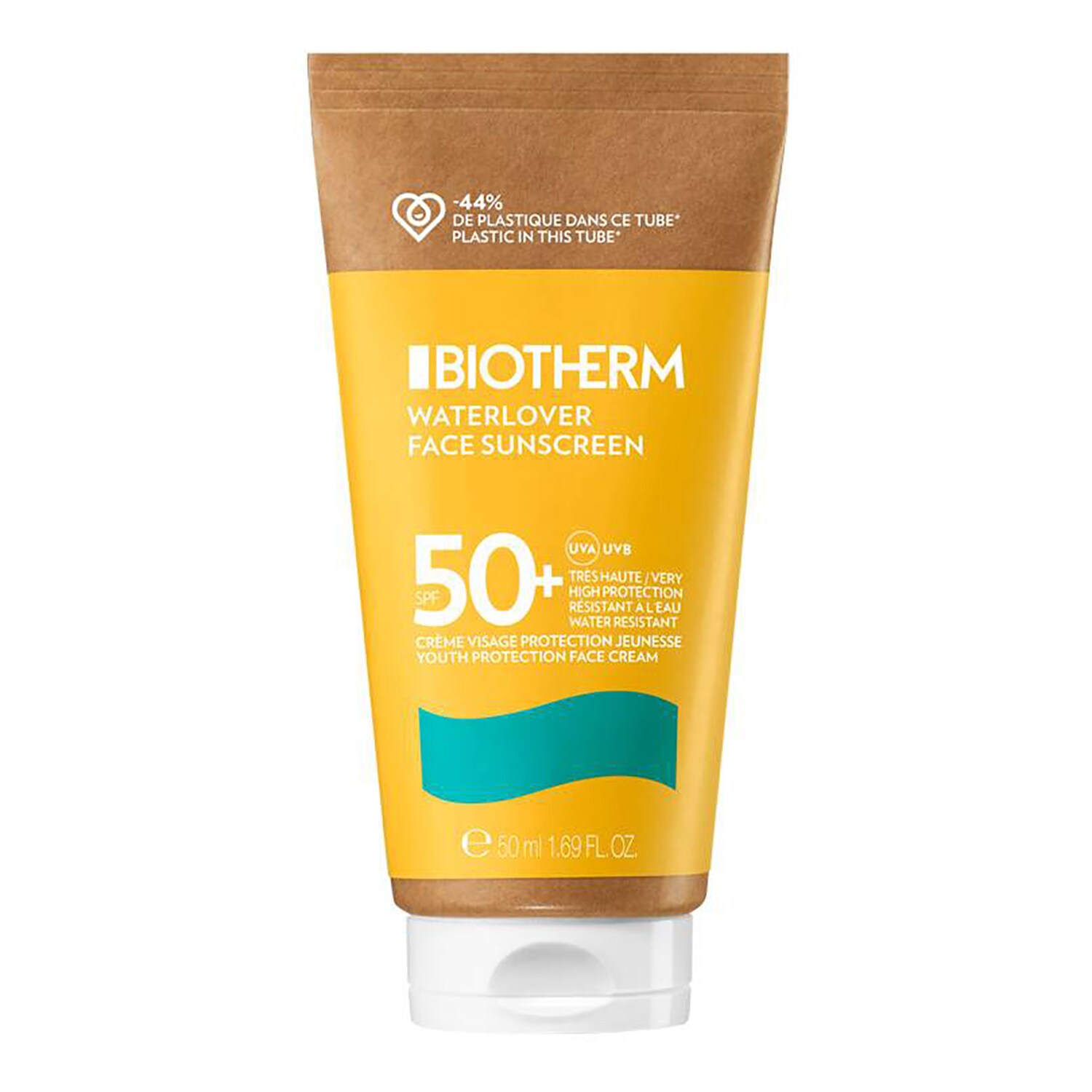 Biotherm - Waterlover Face Sunscreen - Krem Z Filtrem Spf50 - Water Lovers Aa Face Cream Spf-50 - Dla Kobiet