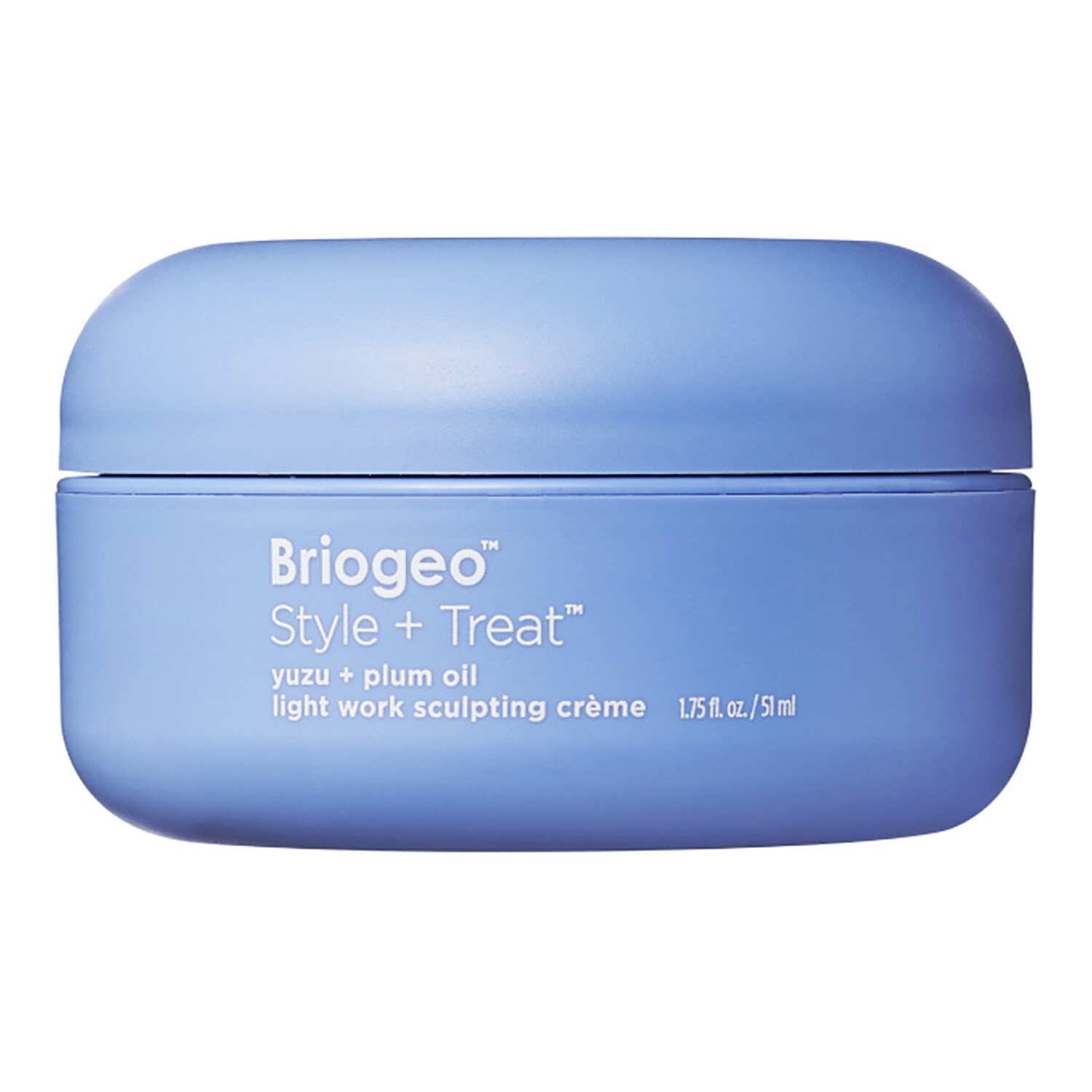 Briogeo - Style + Treat Yuzu + Plum Oil - Krem Do Stylizacji Włosów - Style + Treat Plum Sculpting Cream - Dla Kobiet