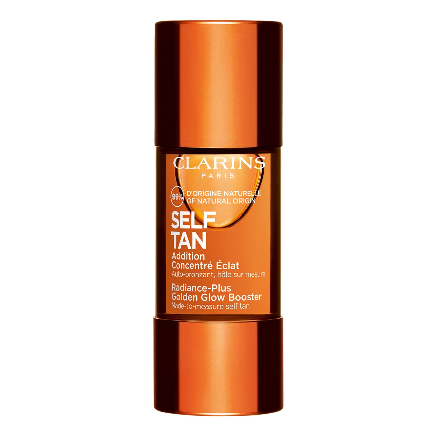 Clarins - Samoopalacz Do Twarzy - Auto-bronzants Concentré Eclat Visage - Dla Kobiet
