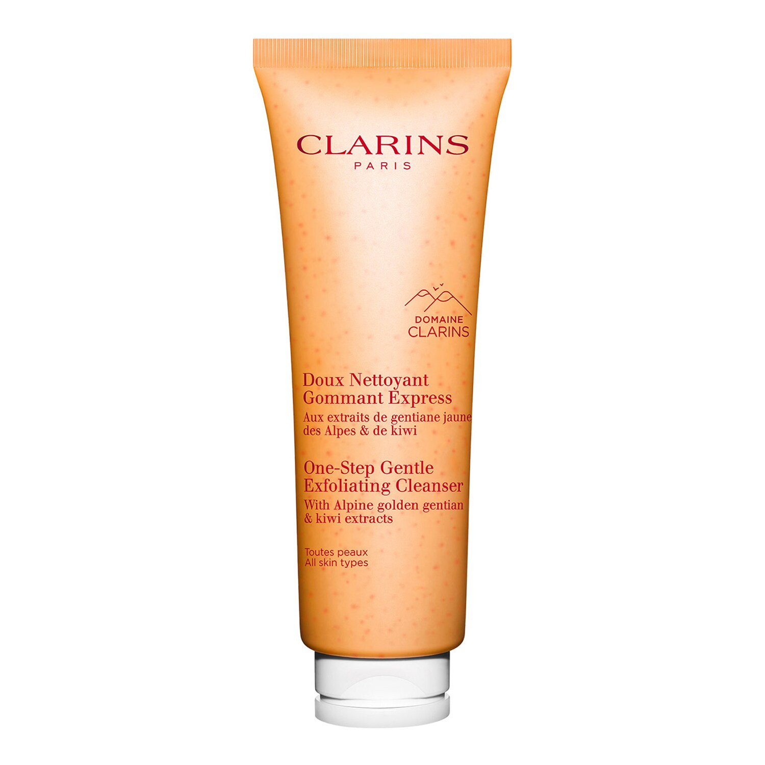 Clarins - One Step gentle Exfoliating Cleanser - Peeling Myjący One Step - Clarins Doux Nettoyant gommant Express - Dla Kobiet