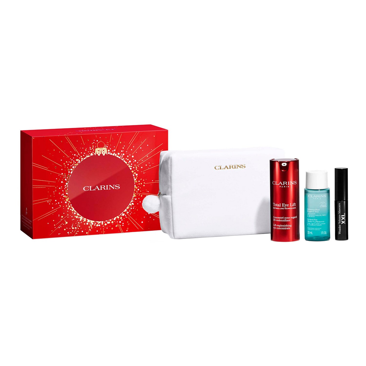 Clarins - Zestaw Świąteczny - Total Eye Lift - Coffret Total Eye Lift Noel25 - Dla Kobiet