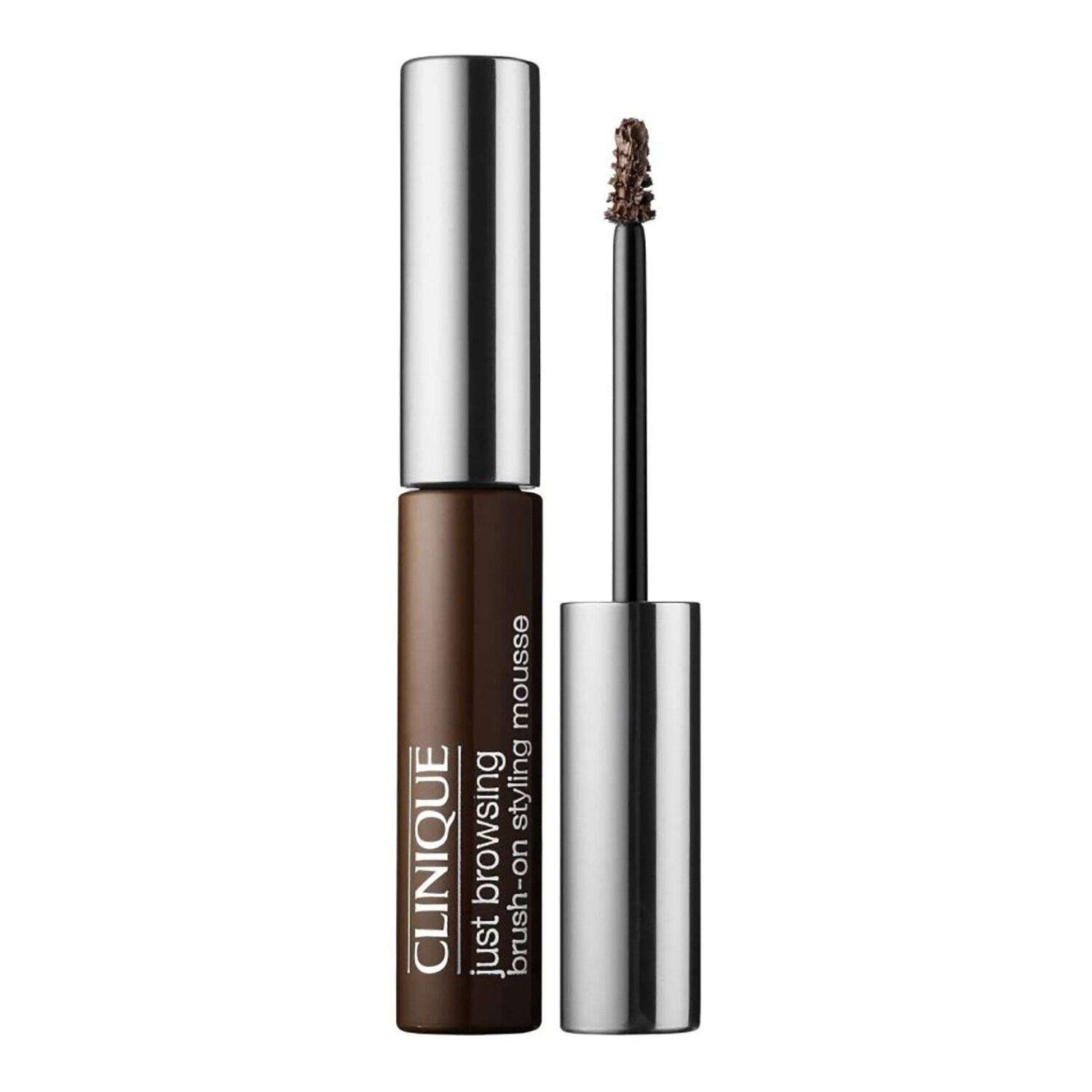 Clinique - Just Browsing Brush-on Styling Mousse - Deep Brown - Dla Kobiet