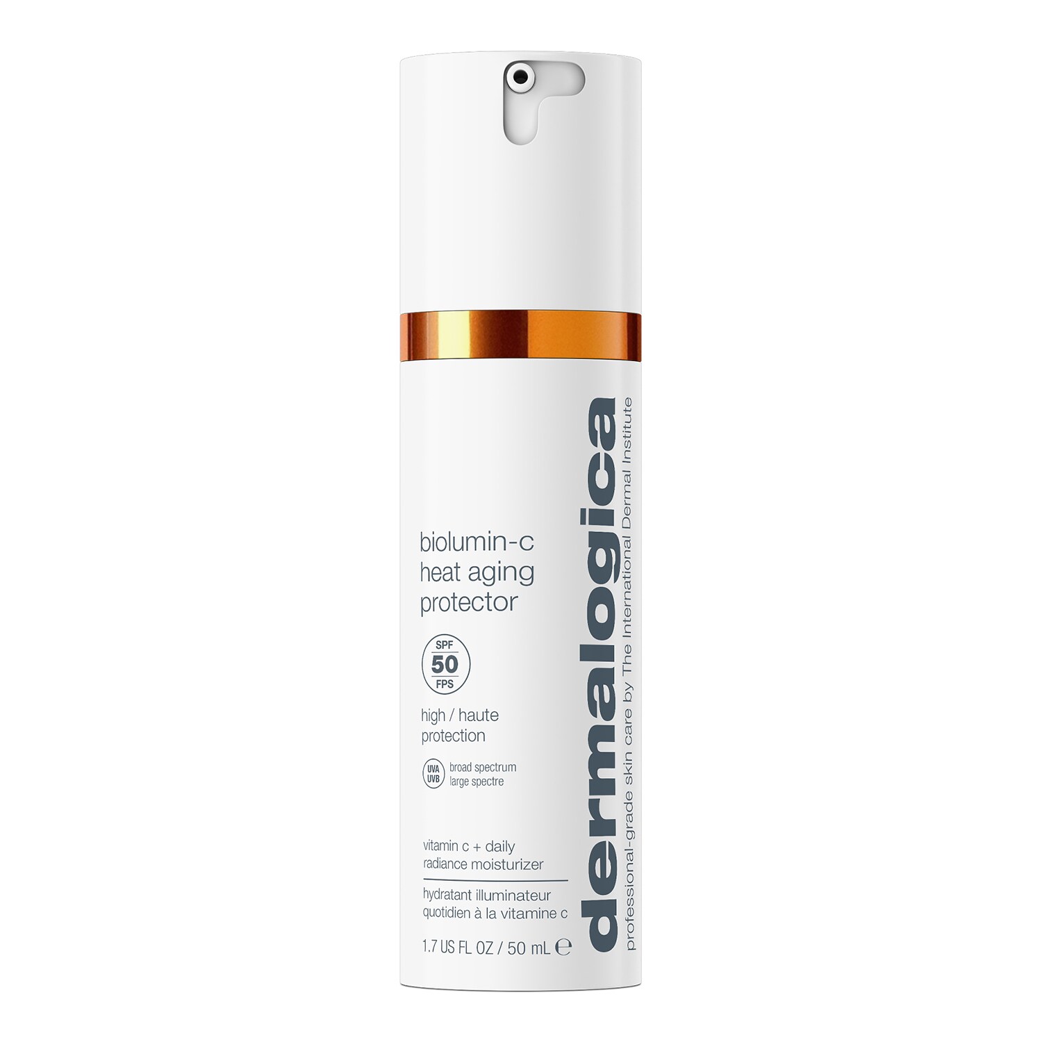 Dermalogica - Biolumin C Heat Aging Protector - Krem Chroniący Przed Termostarzeniem Spf 50 - Biolumin-c Heat Aging Protector Spf - Dla Kobiet