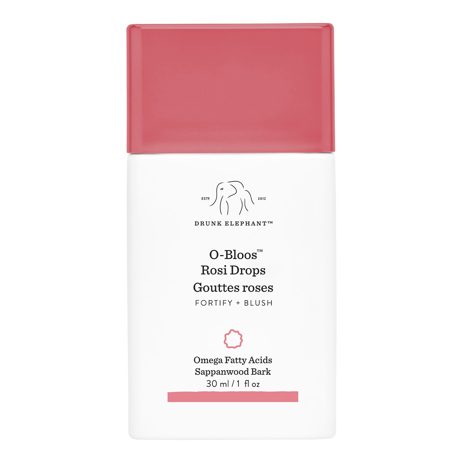 Drunk Elephant - O-bloos Rosi Drops - Róż Do Twarzy W Kroplach - 30 ml - Dla Kobiet