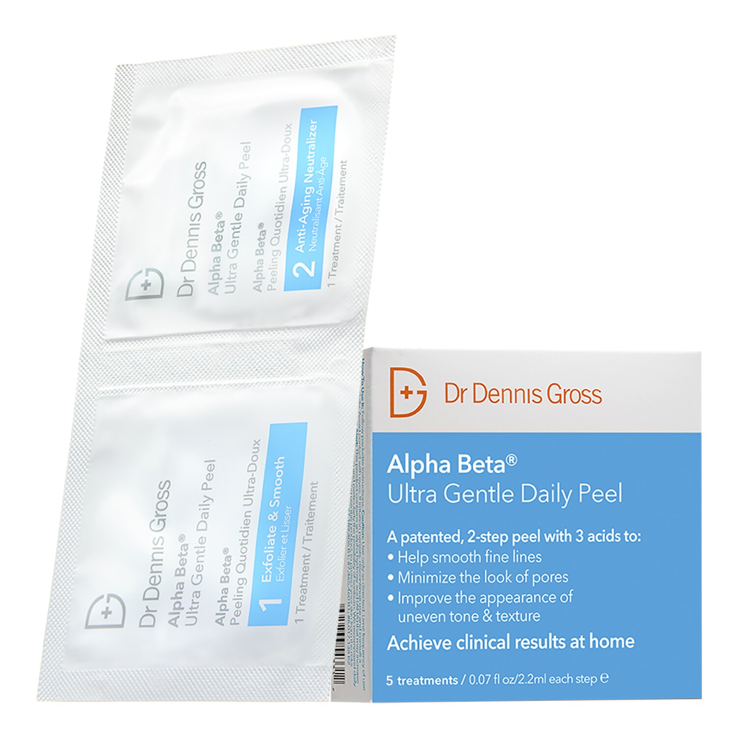 Dr Dennis gross - Alpha Beta® - Delikatny Peeling Na Co Dzień - Alpha Beta Ultra gentle Daily Peel X 5 - Dla Kobiet