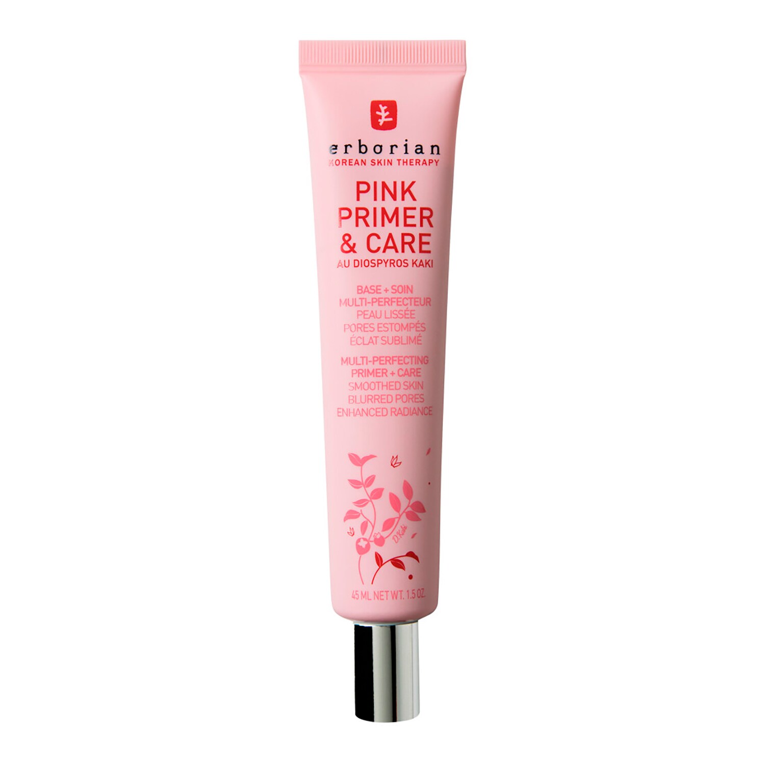 Erborian - Pink Primer And Care - Baza Pod Makijaż - Bb Family Pink Primer & Care 45ml R20 - Dla Kobiet