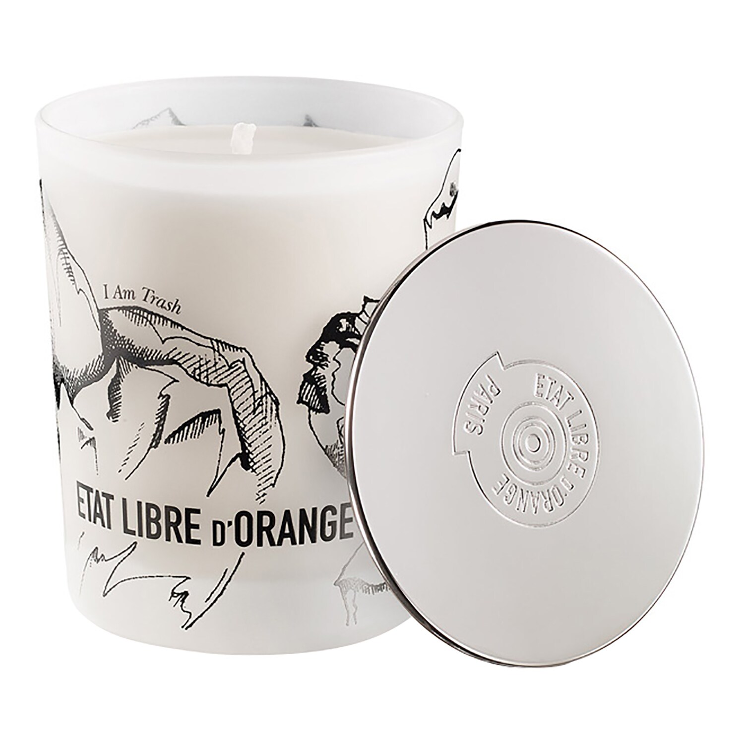 Etat Libre D'orange - Les Fleurs Du Déchet / I Am Trash - Świeca Zapachowa - Les Fleurs Du Dechets I Am Trash Candle - Dla Kobiet