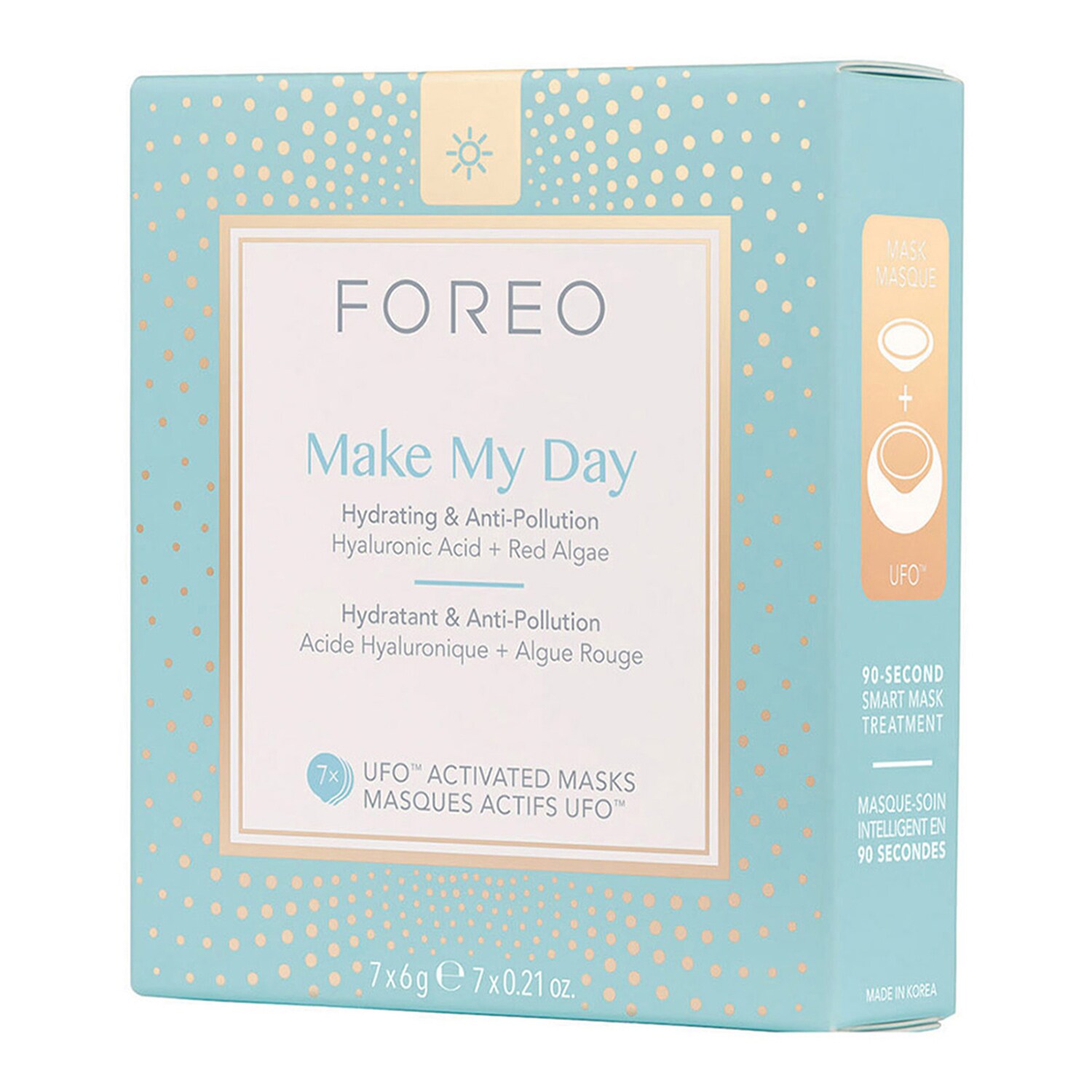 Foreo - Make My Day - Pielęgnacja Twarzy Aktywowana Przez Ufo Na Dzień - Pack De 7 - Dla Kobiet