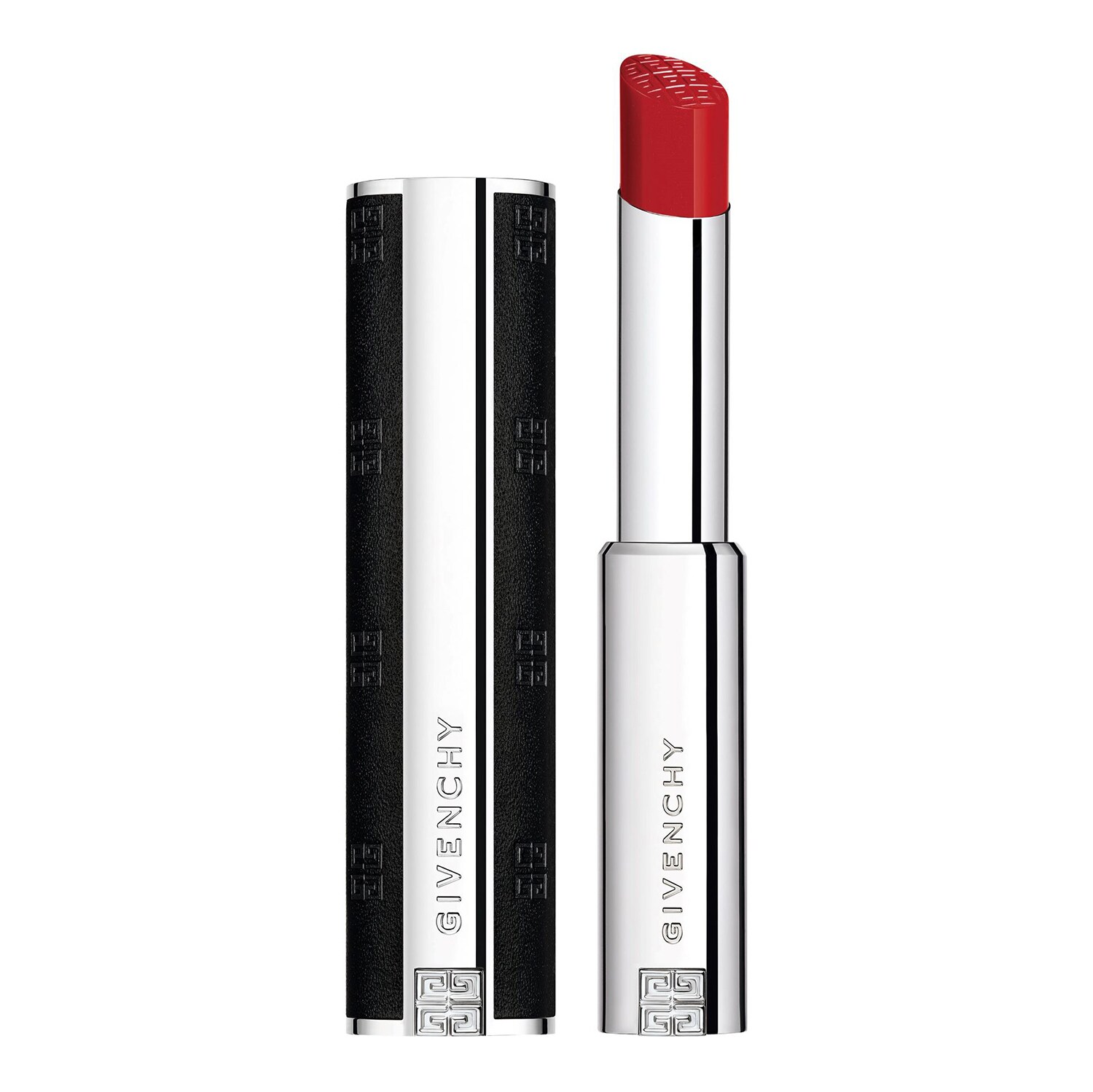 givenchy - Le Rouge Interdit Satin -satynowa, Nawilżająca Pomadka Do Ust - Le Rouge Interdit Satin N329 - Dla Kobiet