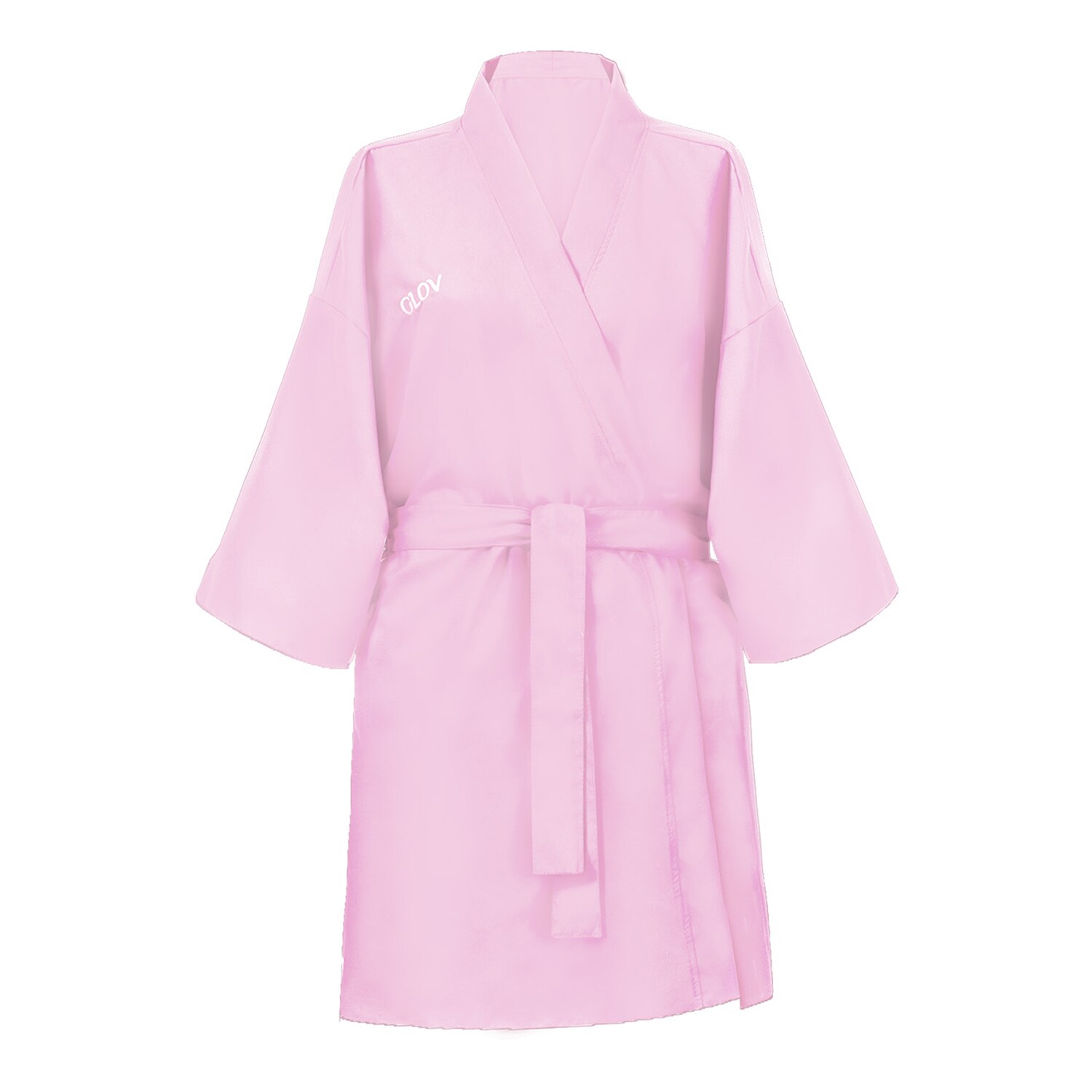 glov - Kimono Style Absorbent Bathrobe - Szlafrok - glov Spa Lekki Supechlonny Szlafrok Pink - Dla Kobiet