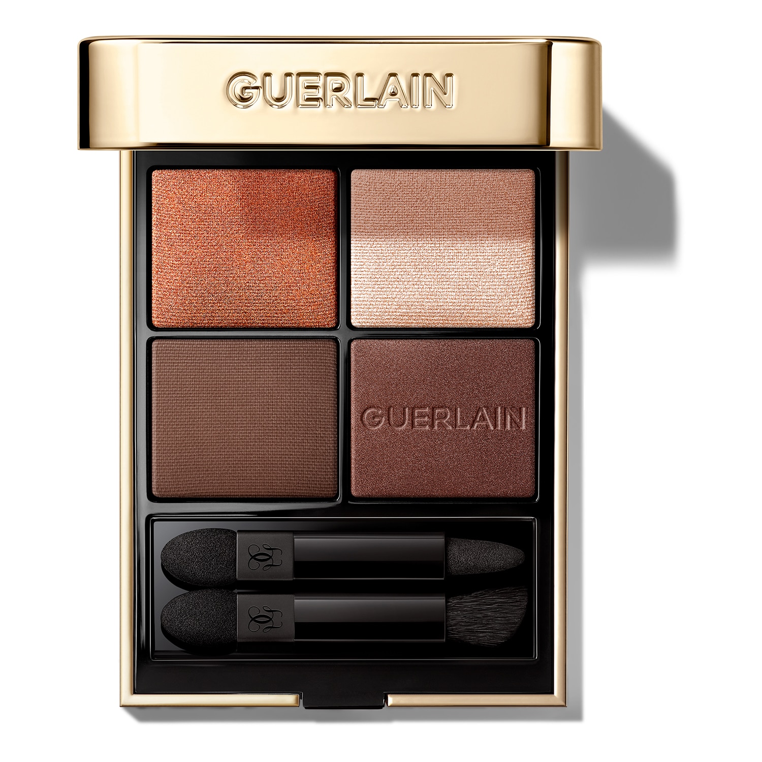 guerlain - Ombres g - Paleta Czterech Cieni Do Powiek - Ombres g Fap Undressed Brown - Dla Kobiet