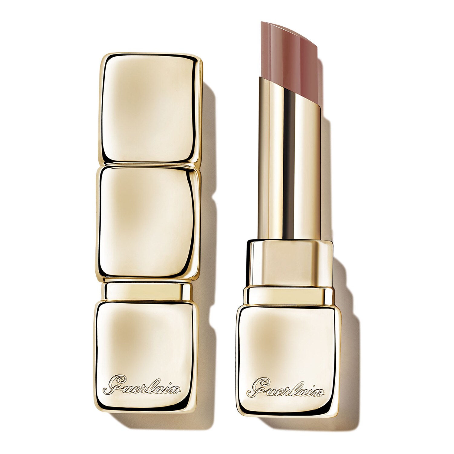 guerlain - Kisskiss Shine Bloom - Z 95% Składników Pochodzenia Naturalnego - Kk 21 Sh/bloom Lips 119 Floral Nude R2 - Dla Kobiet