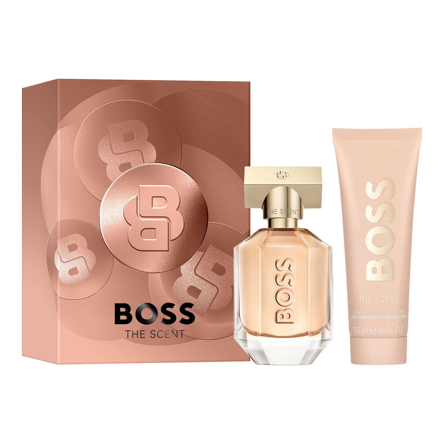 Hugo Boss - Boss The Scent For Her - Zestaw Świąteczny Woda Perfumowana+balsam Do Ciała - 30 ml + 50 ml - Dla Kobiet