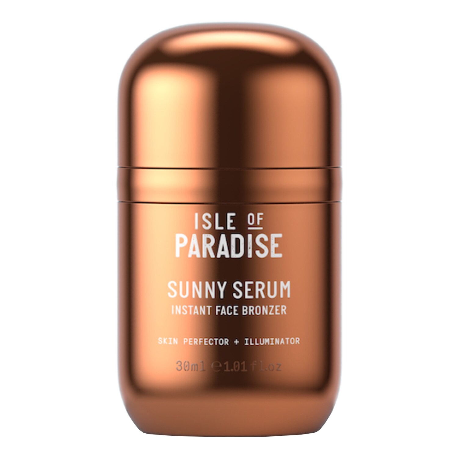 Isle Of Paradise - Sunny Serum Instant Face Bronzer - Serum Samoopalające Do Twarzy - Liquid Bronzer Face Serum 30ml - Dla Kobiet
