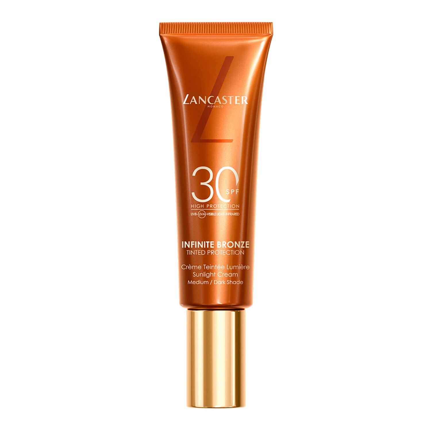 Lancaster - Ochronny Krem Brązujący Do Twarzy Spf30 - Infinite Bronze Cream Spf30 Shade 2 50ml - Dla Kobiet