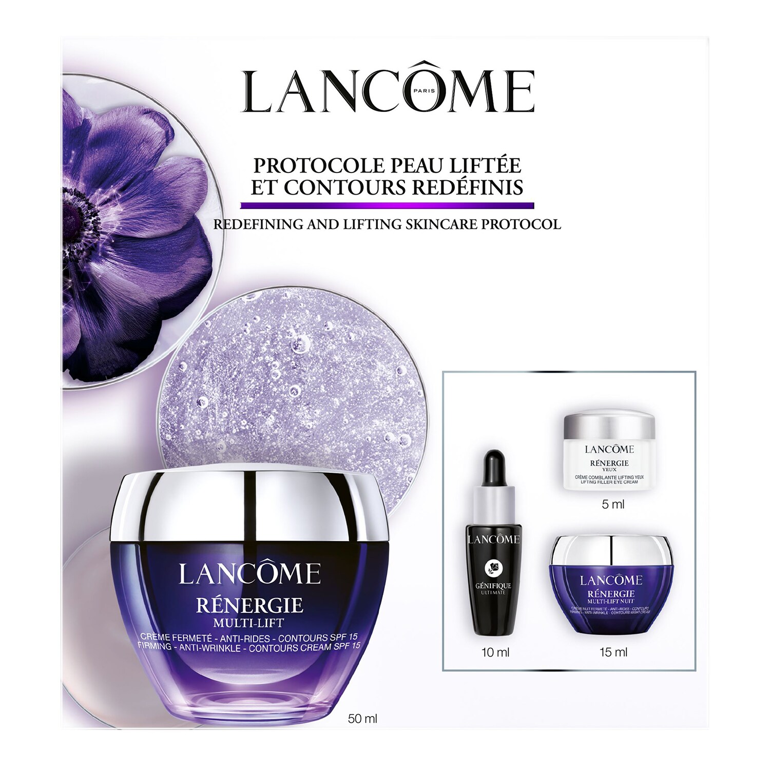 Lancôme - Renergie Multi-lift - Zestaw - Renergie Renergie Multi-lift 50ml Set - Dla Kobiet