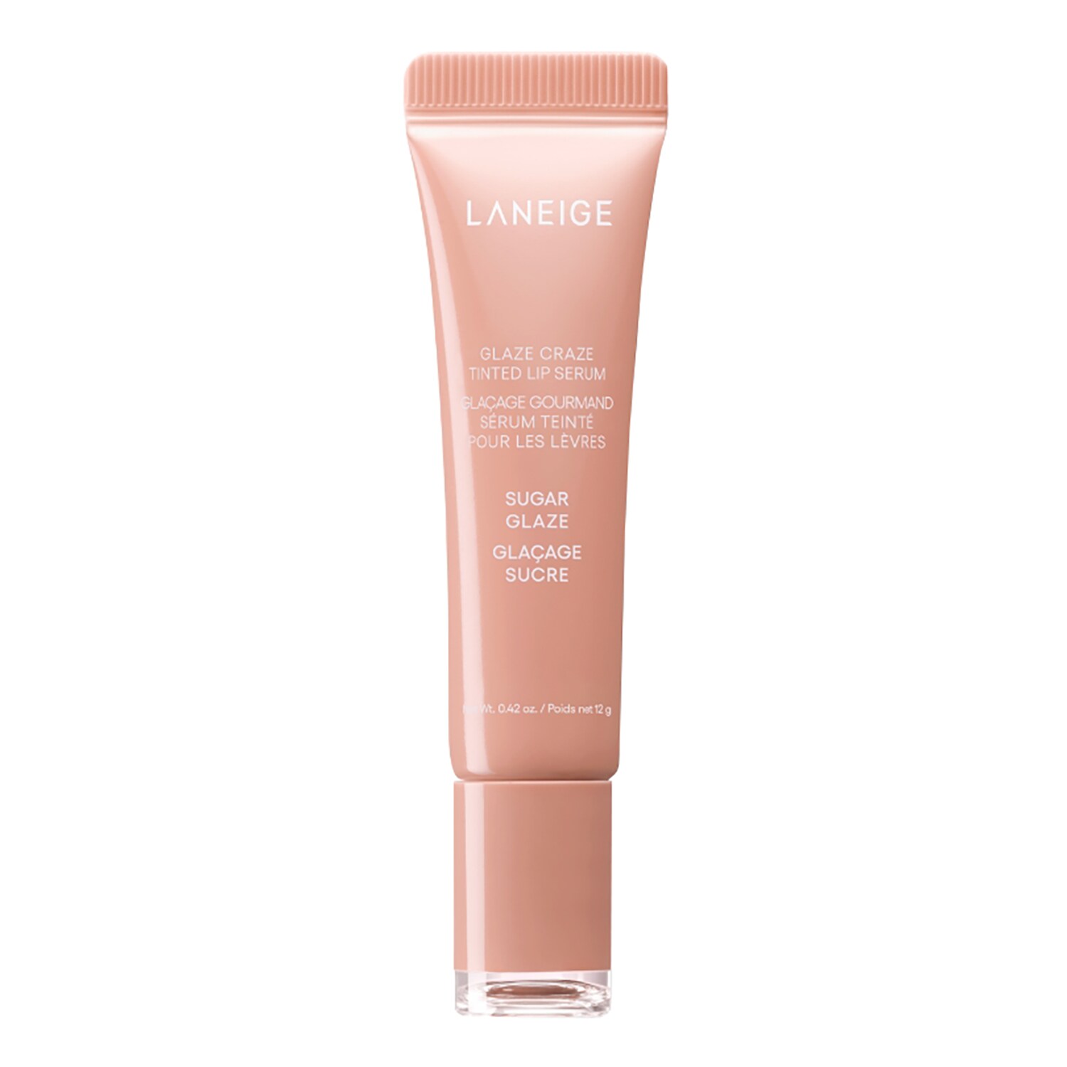 Laneige - glaze Craze Tinted Lip Serum - Serum Koloryzujące Do Ust - glaze Craze Lip Serum Sugar glaze 12g - Dla Kobiet