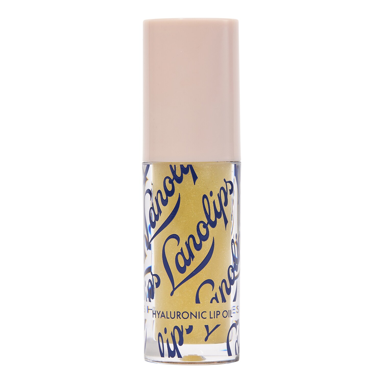 Lanolips - Miodowy Olejek Do Ust Z Kwasem Hialuronowym I Lanoliną - Hyaluronic Lip Oil Honey - Dla Kobiet