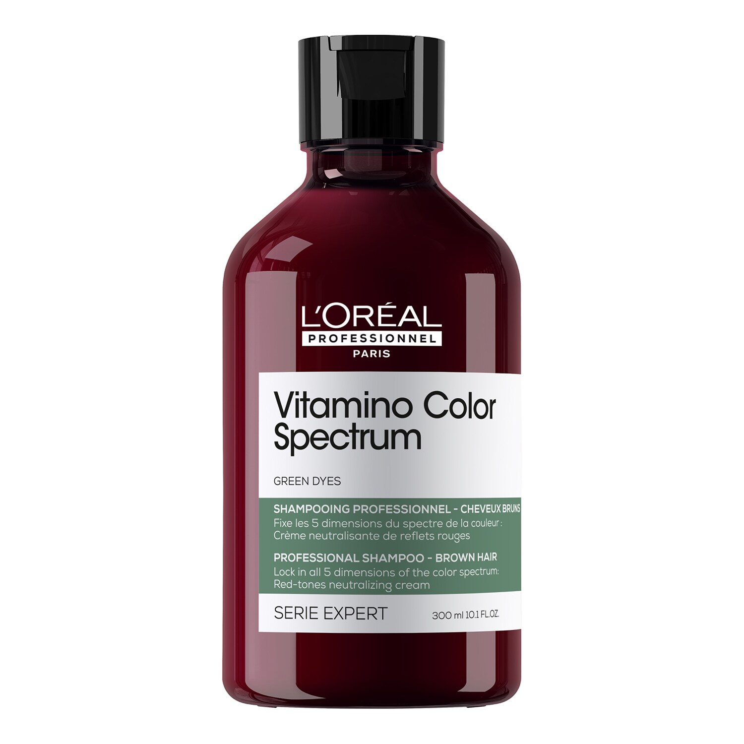 L'oréal Professionnel - Vitamino Color Spectrum - Szampon Z Zielonym Pigmentem - 300 ml - Dla Kobiet