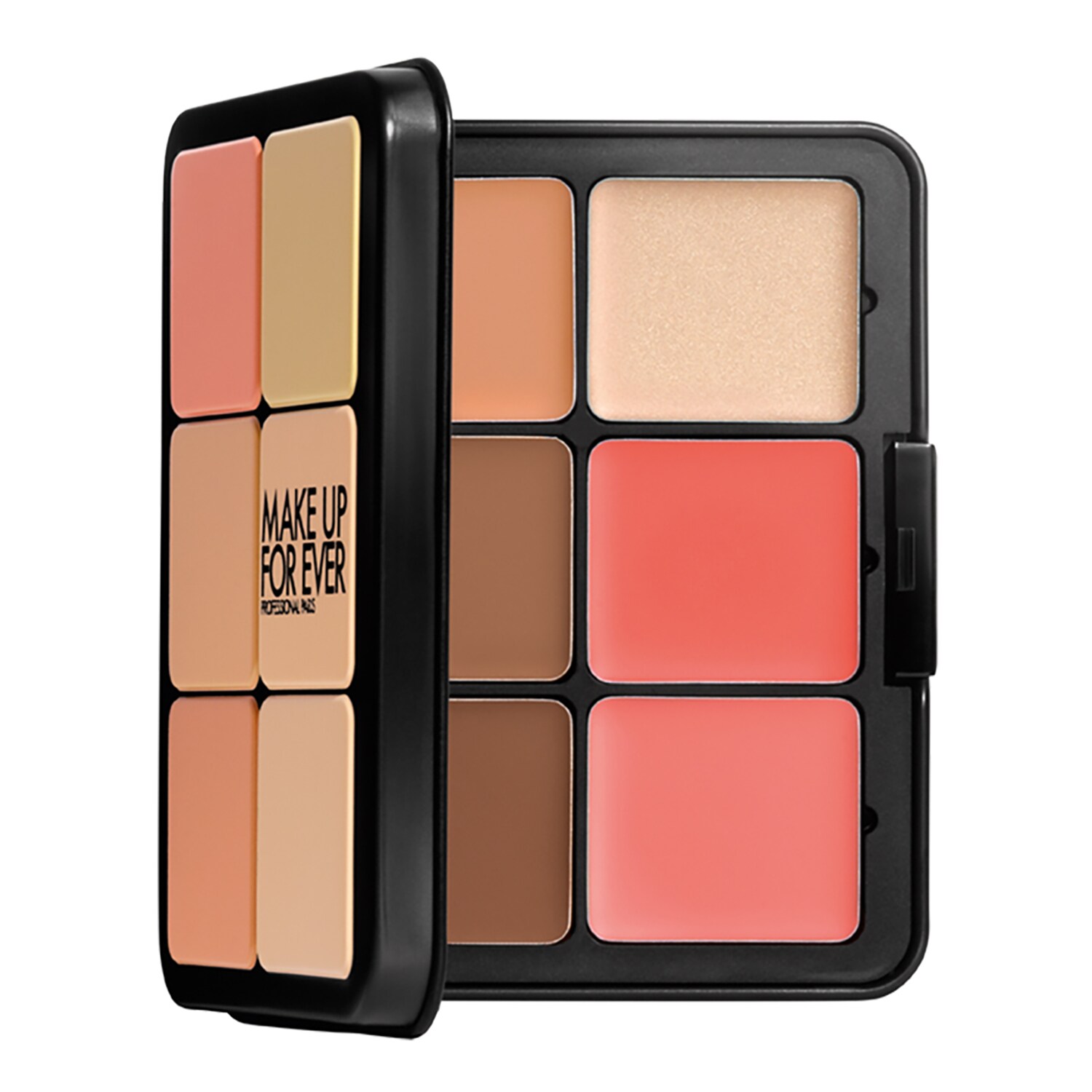 Make Up For Ever - Hd Skin All-in-one Palette - Paletka Do Makijażu Cery Multifunkcyjna - H1 (26.5g) - Dla Kobiet