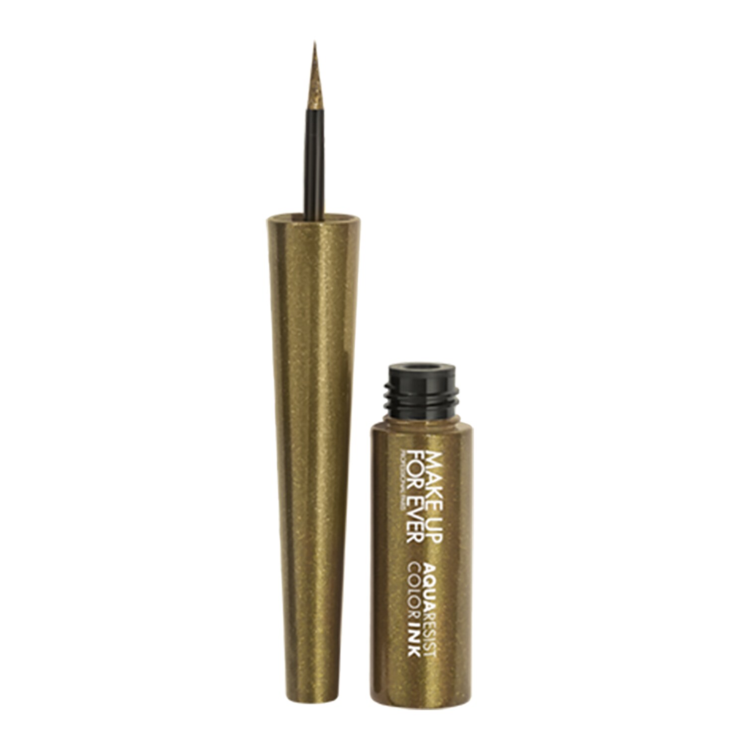 Make Up For Ever - Aqua Resist Color Ink – Eyeliner - 09 - Khaki Twinkle - Dla Kobiet
