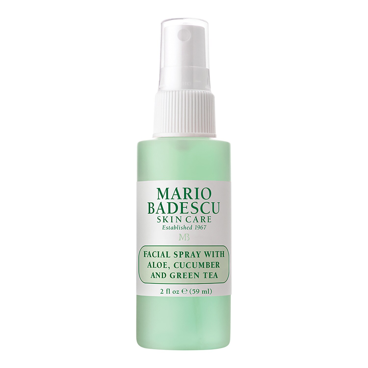 Mario Badescu - Facial Spray With Aloe, Cucumber And Lemon - Minimgiełka Do Twarzy - Facial Spray Mini Cucumber 59ml - Dla Kobiet
