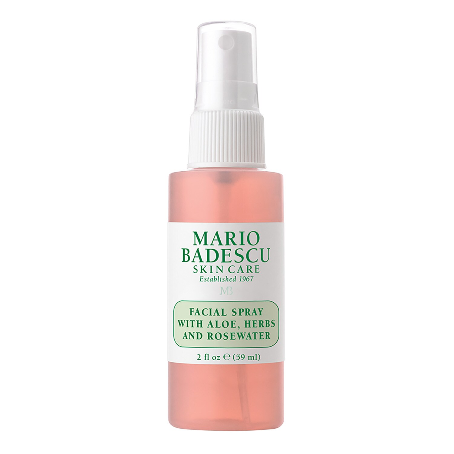 Mario Badescu - Facial Spray With Aloe, Herbs And Rosewater - Minimgiełka Do Twarzy - Rose Mini Spray Rose 59ml - Dla Kobiet