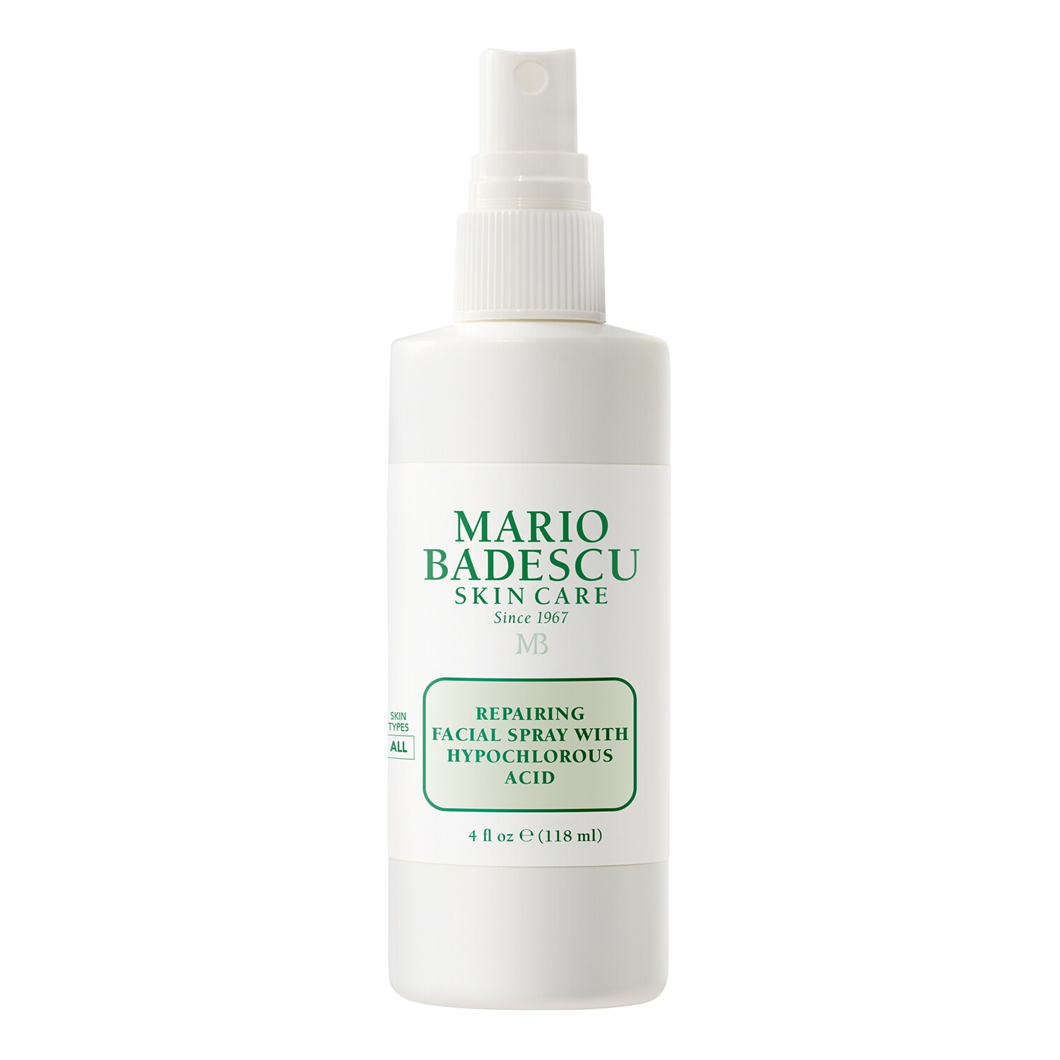 Mario Badescu - Spray Do Twarzy Z Kwasem Podchlorowym - Regeneruje I Równoważy - Repairing Facial Spray 118ml - Dla Kobiet