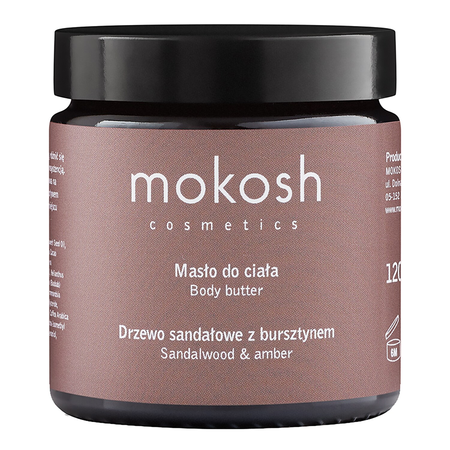Mokosh - Drzewo Sandałowe Z Bursztynem - Masło Do Ciała - Sandal Tree & Amber Body Butter - Dla Kobiet