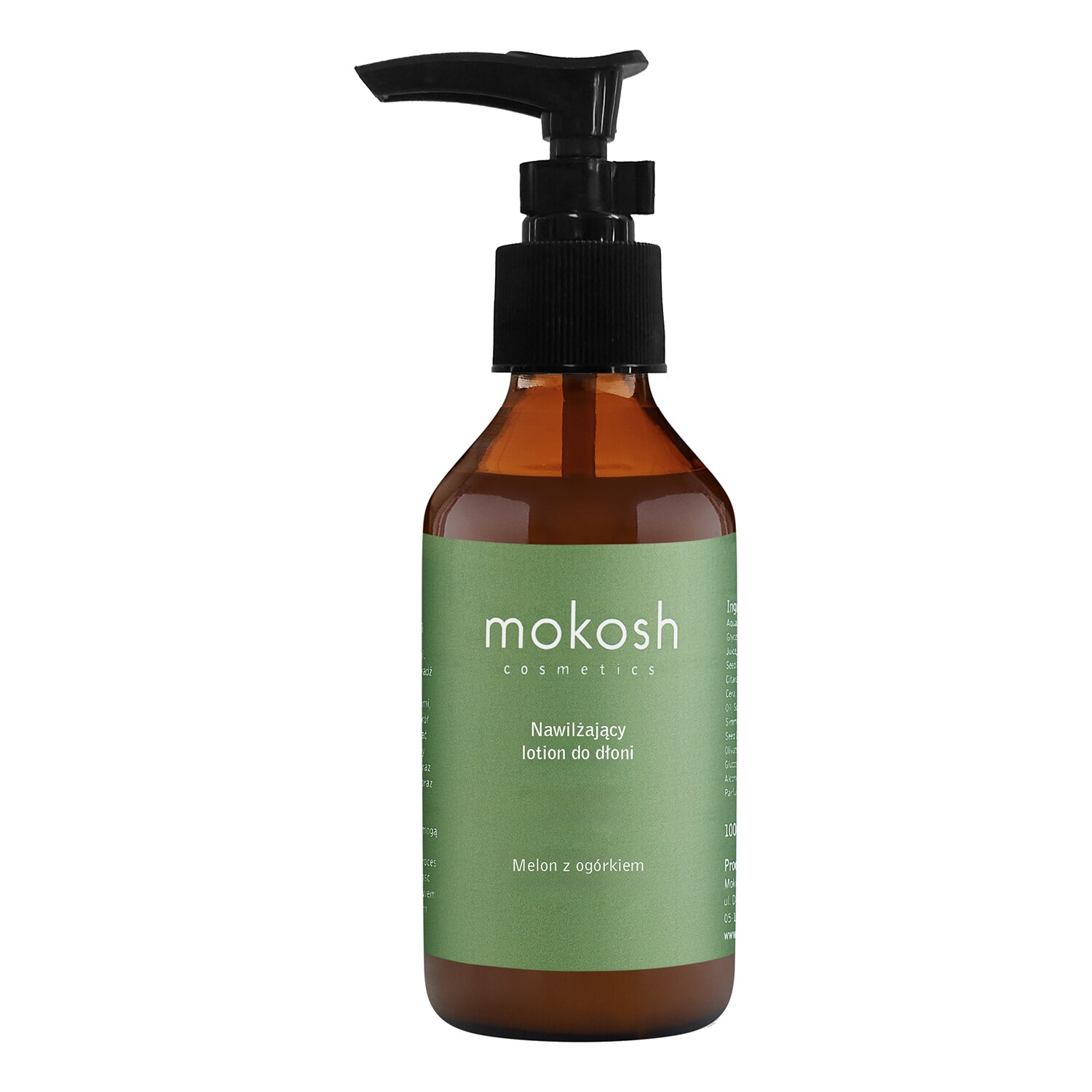 Mokosh - Melon Z Ogórkiem - Nawilżający Lotion Do Dłoni - Cucumber Hand Crea 100ml - Dla Kobiet