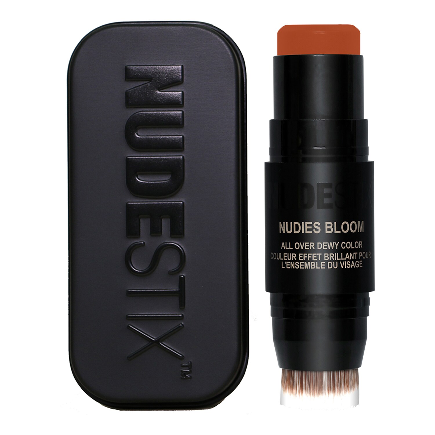 Nudestix - Nudies Bloom All-over Dewy Color - Sztyft Do Ust, Oczu I Policzków - Nudies Bloom Dusty Rouge - Dla Kobiet