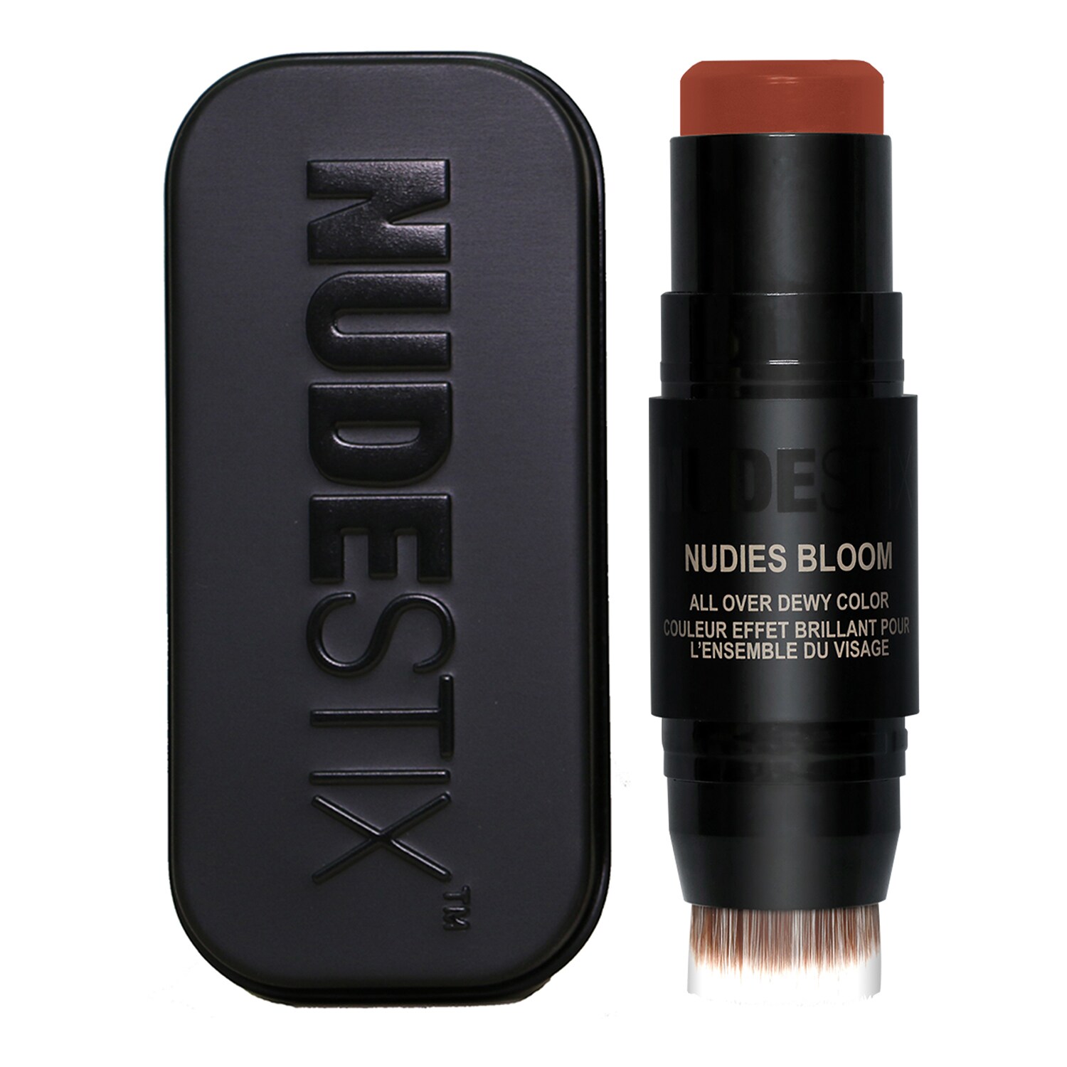 Nudestix - Nudies Bloom All-over Dewy Color - Sztyft Do Ust, Oczu I Policzków - Nudies Bloom Crimson Love - Dla Kobiet