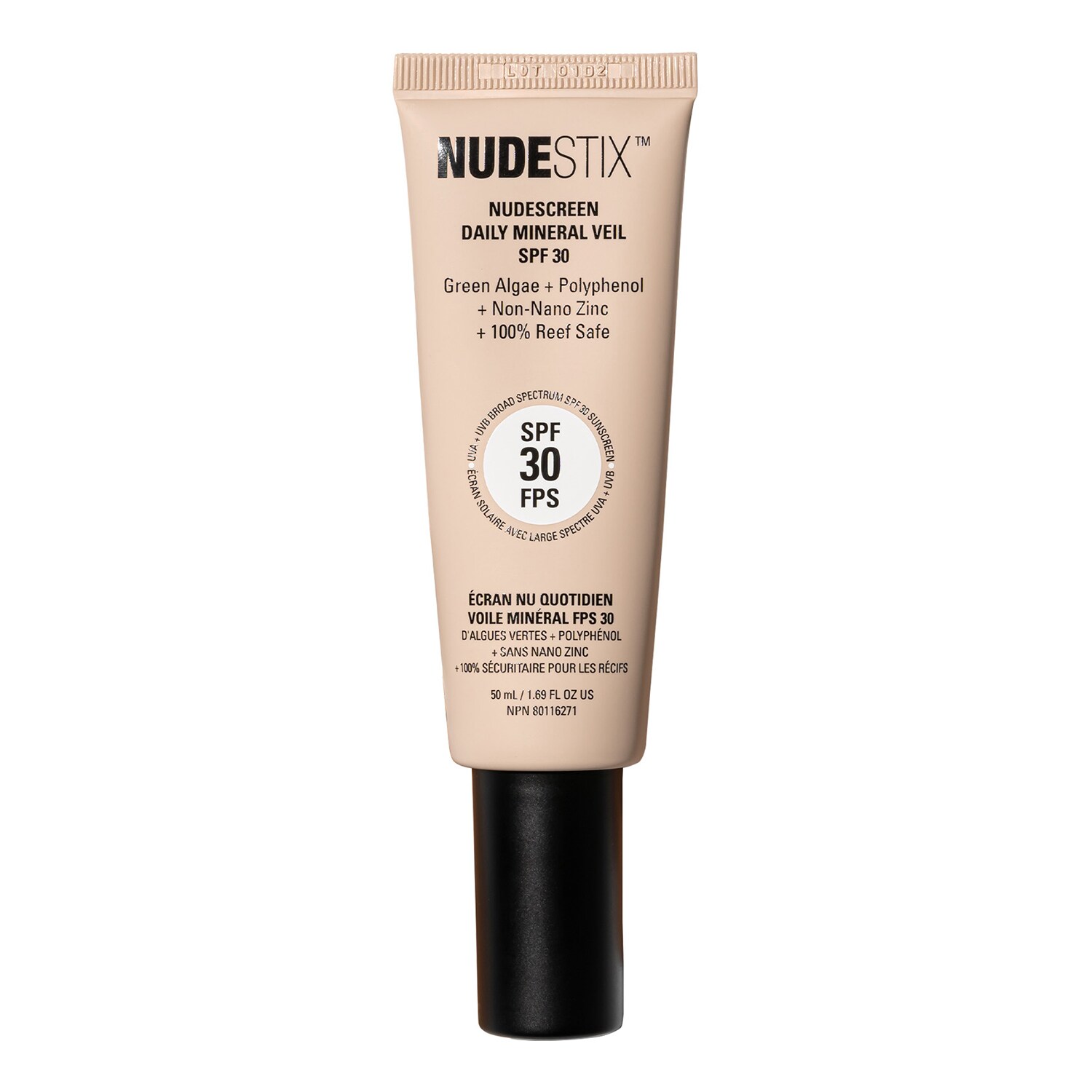 Nudestix - Nudescreen Daily Mineral Veil Spf 30 - Krem Z Filtrem - Nudescreen Daily Mineral Spf30 - Nude - Dla Kobiet