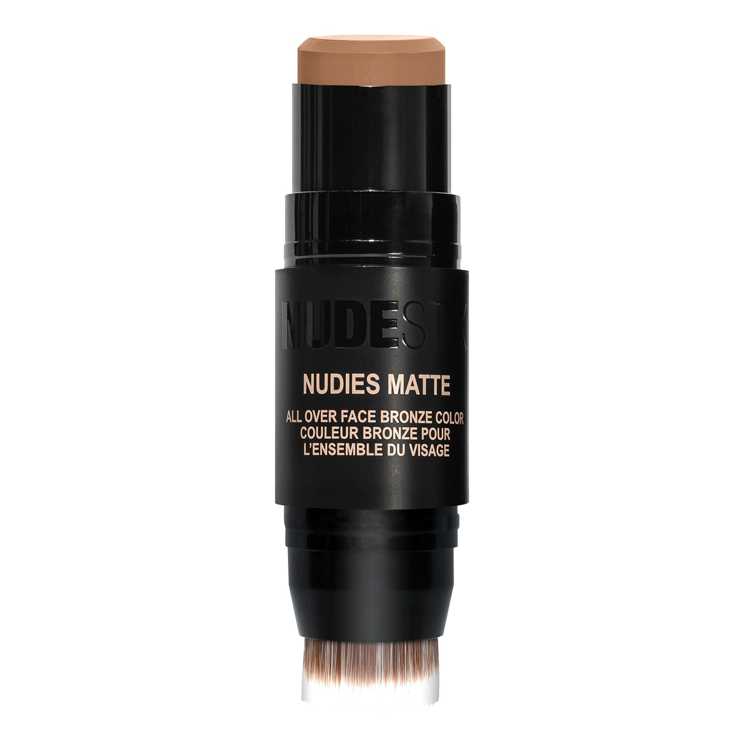 Nudestix - Nudies Matte Bronzer - Sztyft Do Konturowania Z Podwójną Końcówką - Nudies Matte Bronze Color - Bondi Belle - Dla Kobiet