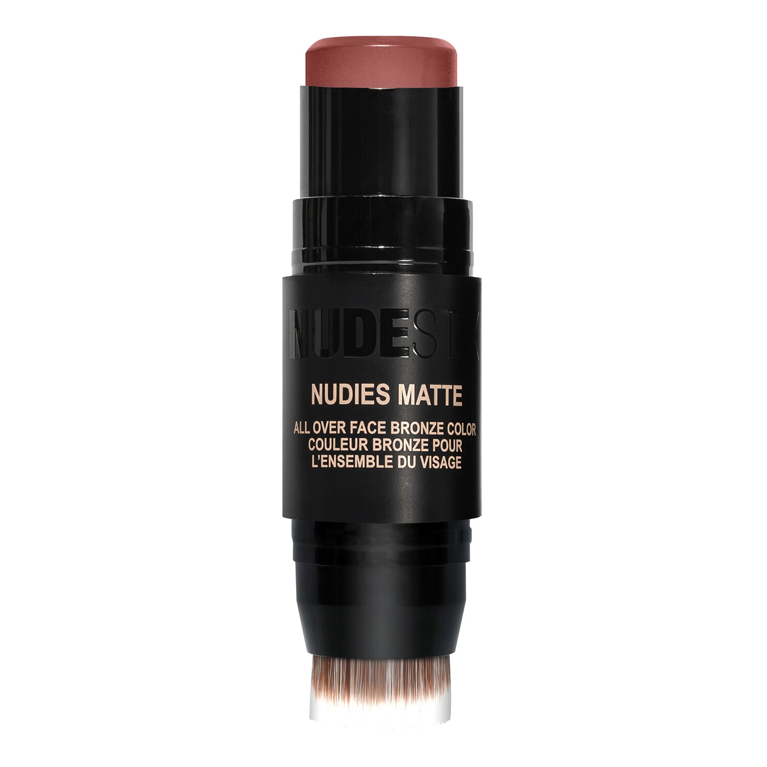Nudestix - Nudies Matte Bronzer - Sztyft Do Konturowania Z Podwójną Końcówką - Nudies Matt Bronze - Sunkissed Cool - Dla Kobiet