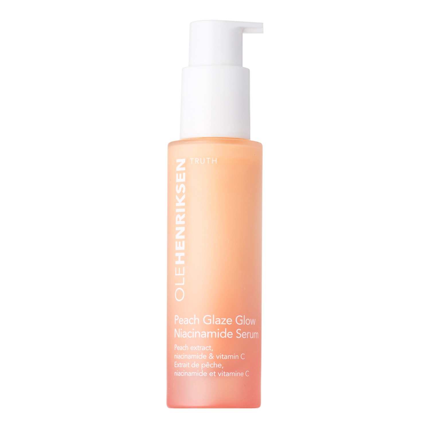 Olehenriksen - Peach glaze glow - Serum Z Niacynamidem I Witaminą C - Peach glaze glow Niacinamide Serum - Dla Kobiet