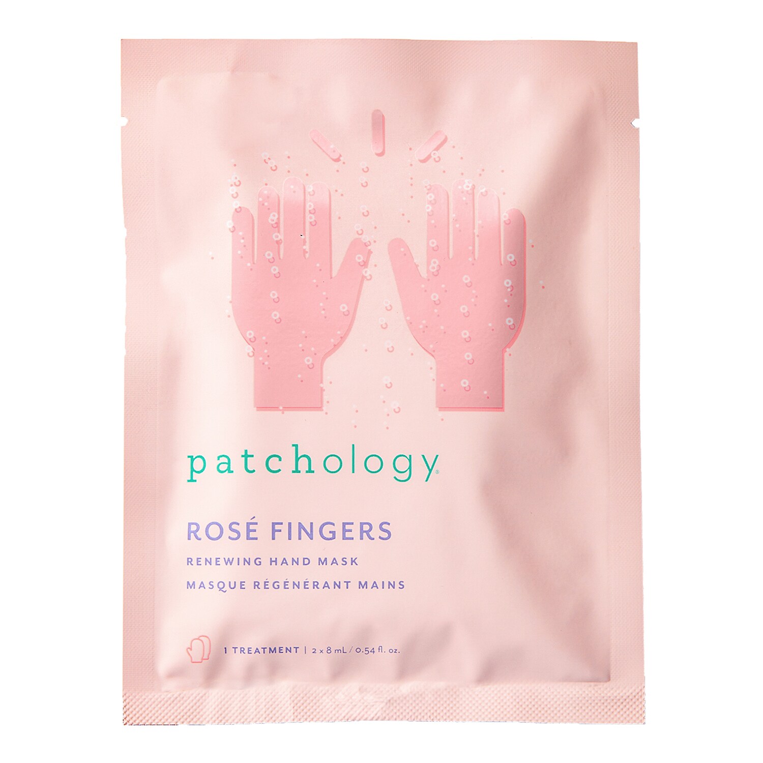 Patchology - Rosé Fingers — Pielęgnacja Twarzya Regenerująca Do Rąk - Served Chilled Rosé Fingers Renewing - Dla Kobiet