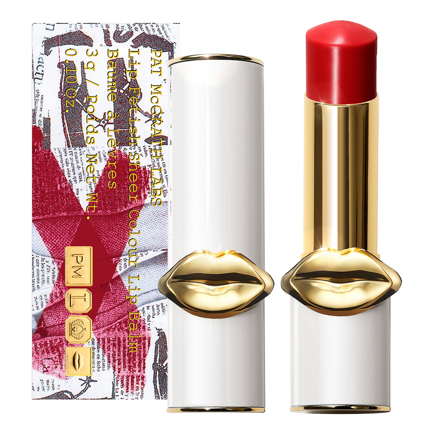 Pat Mcgrath Labs - Lip Fetish Sheer Colour - Balsam Do Ust - Lip Fetish Sheer Colour Balm Wild Cherry - Dla Kobiet