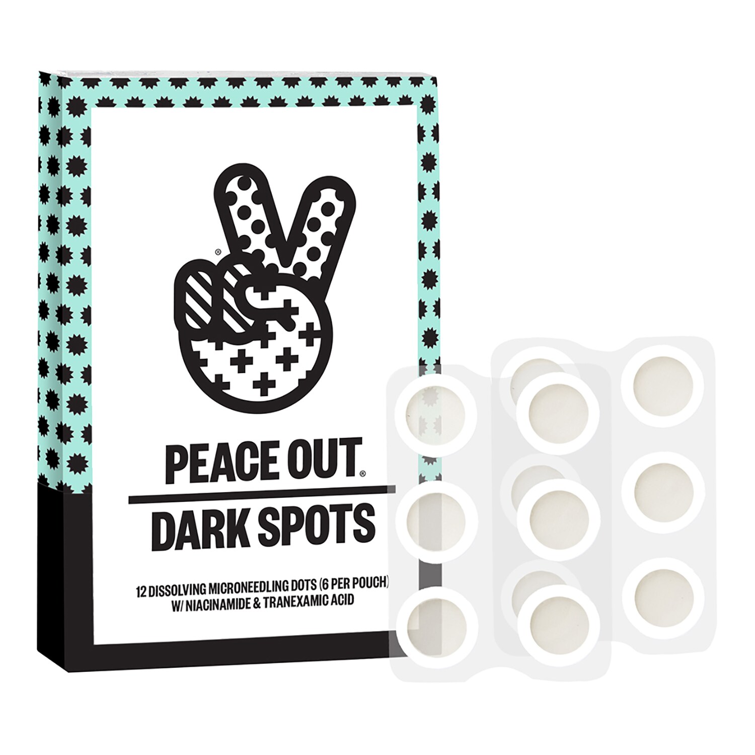 Peace Out Skincare - Peace Out Skincare Dark Spots - Plastry Na Ciemne Plamy - Dark Spots Pielęgnacja Twarzy - Dla Kobiet