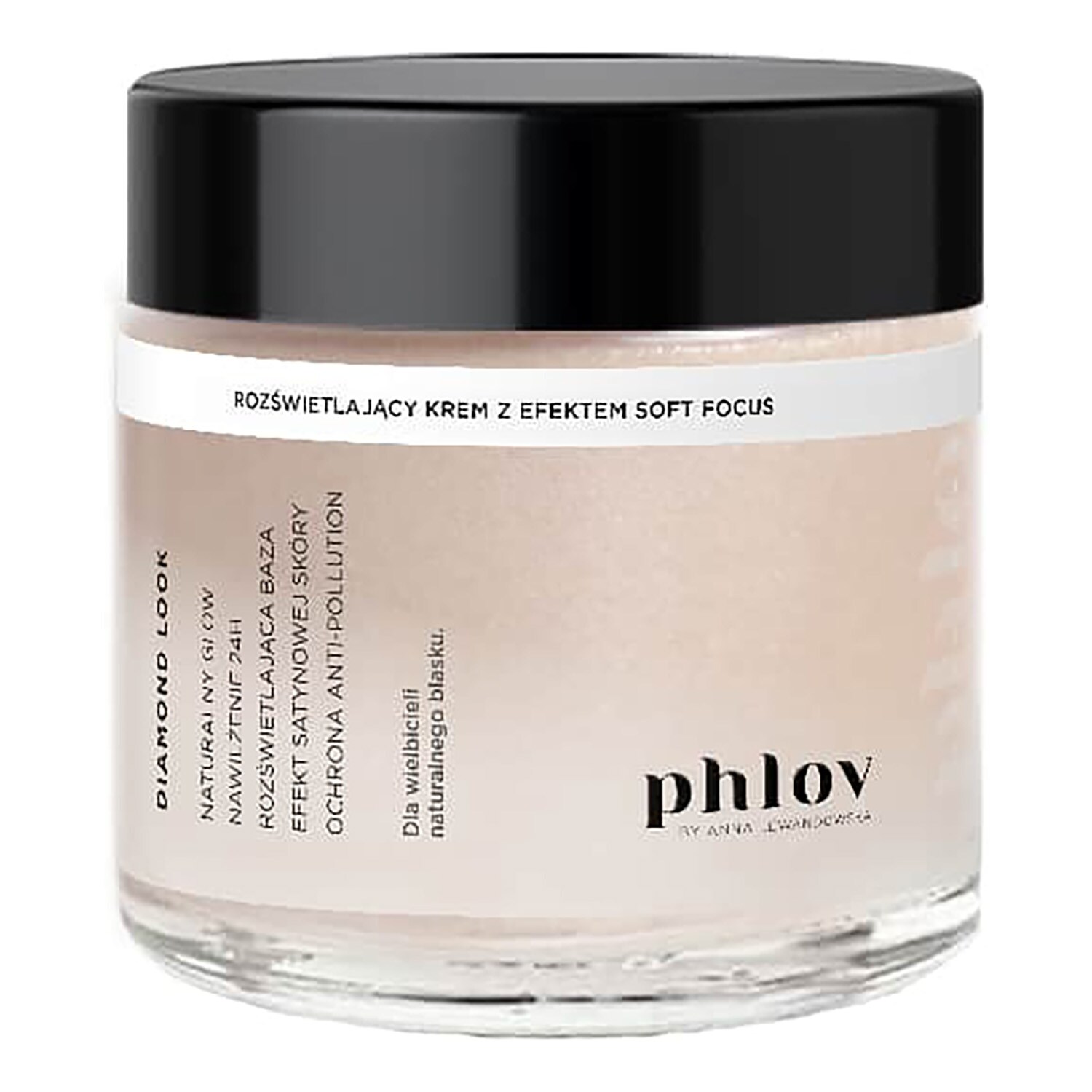 Phlov - Diamond Look - Rozświetlający Krem Z Efektem Soft Focus - Face Care Krem Rozswietlajacy - Dla Kobiet