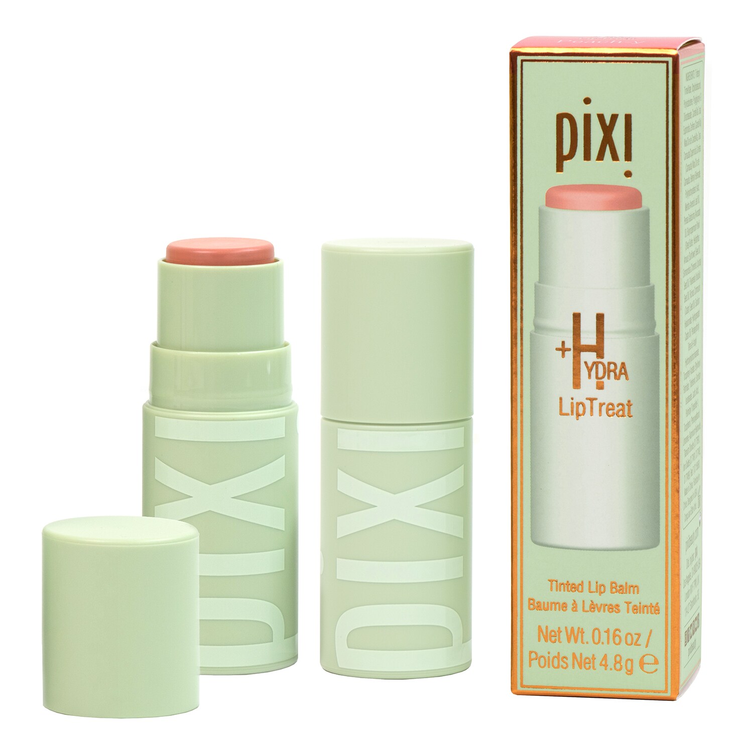 Pixi - +hydra Lip Treat - Barwny Balsam Do Ust - Peach-y - Dla Kobiet