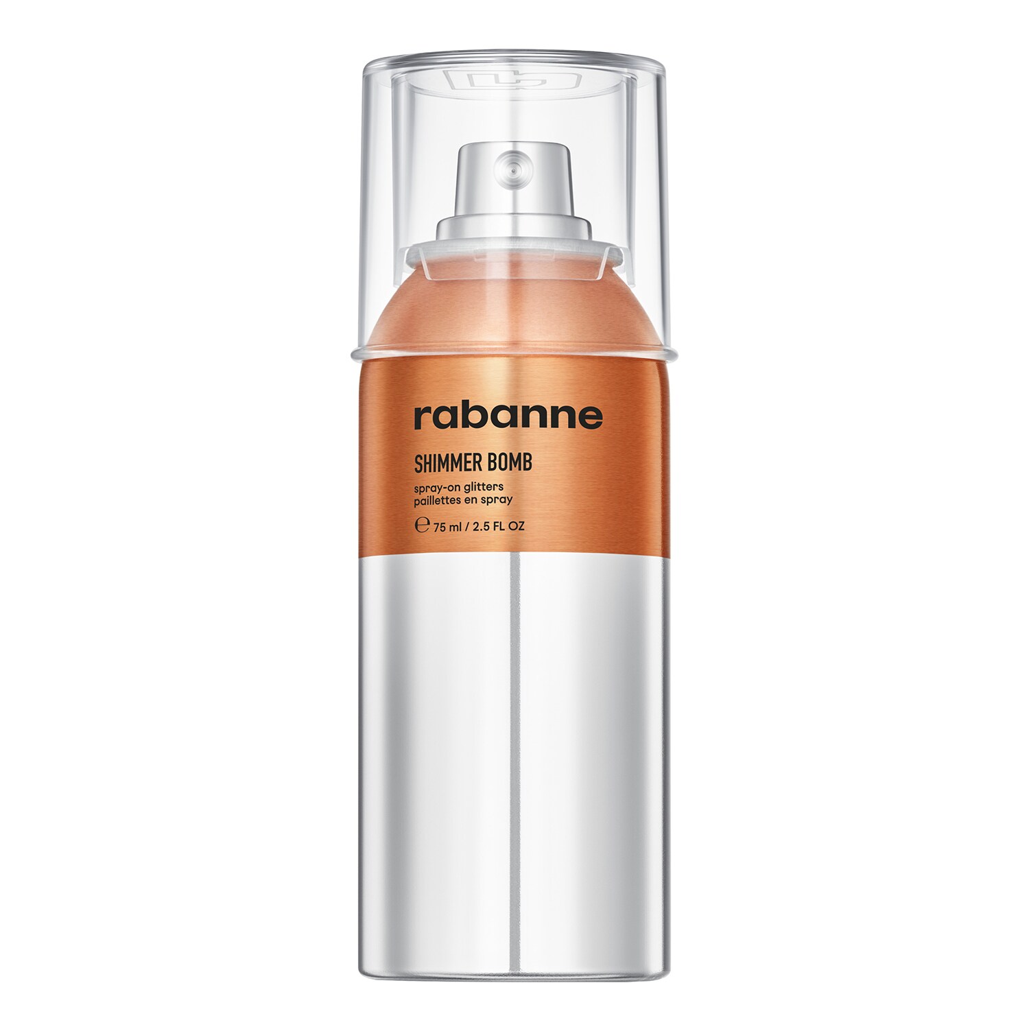 Rabanne Makeup - Shimmer Bomb - Brokat Do Ciała I Twarzy W Spray'u - Arts Factory Shimmer Bomb Copper Dore - Dla Kobiet