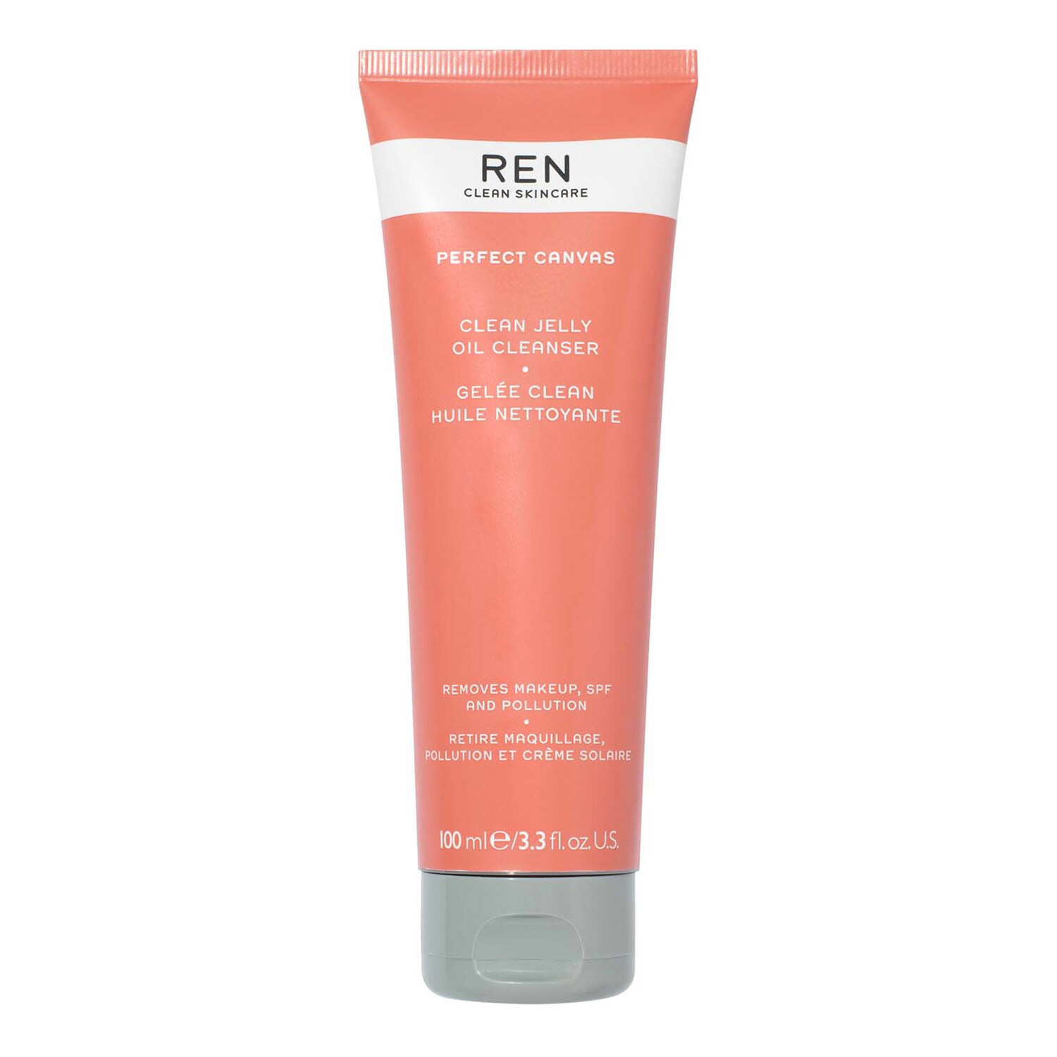Ren Clean Skincare - Perfect Canvas Clean Jelly Oil Cleanser - Żel Oczyszczający - Perfect Canvas Jelly Oil Cleanser 100ml - Dla Kobiet
